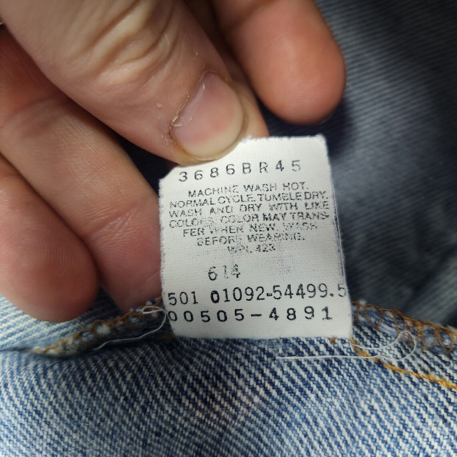 Levi's Levi's Vintage 505xx 92 USA Jeans Men's Size 38x30 #730 Size US 38 / EU 54 - 11 Thumbnail