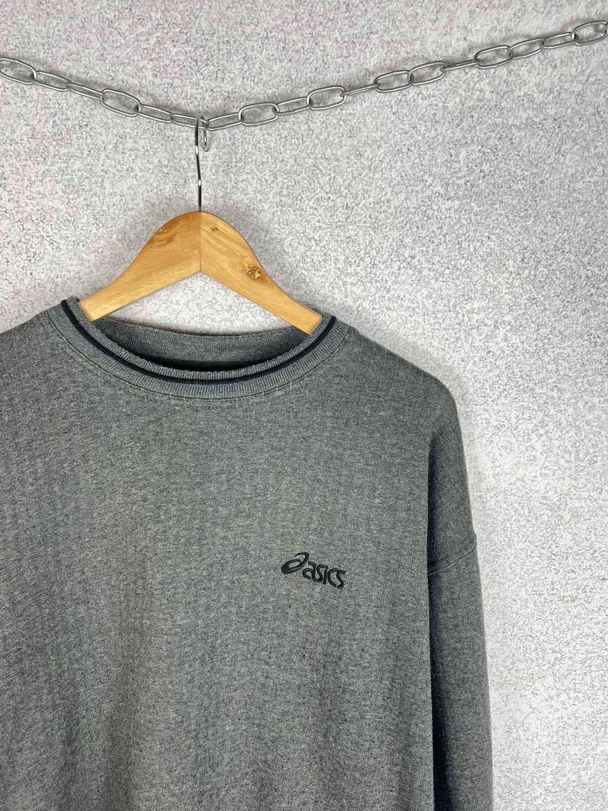 Asics Vintage 90s Asics Crewneck Sweatshirt Y2K Size US L / EU 52-54 / 3 - 2 Thumbnail