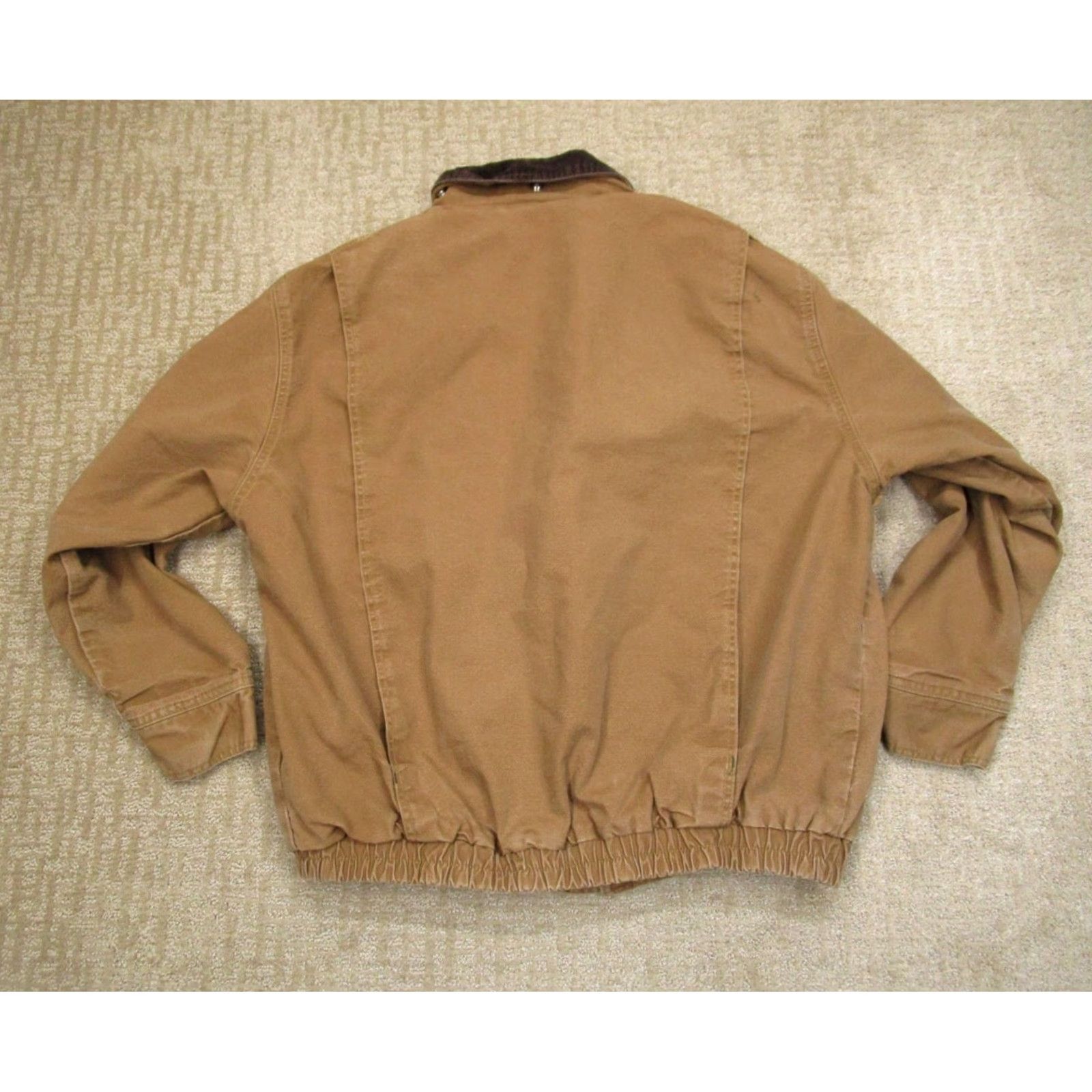 Vintage Bulwark Jacket Men XL Brown FR Bomber Jacket (Heavy Duty, Fire Resistant, Wind-Resistant) Size US XL / EU 56 / 4 - 3 Thumbnail