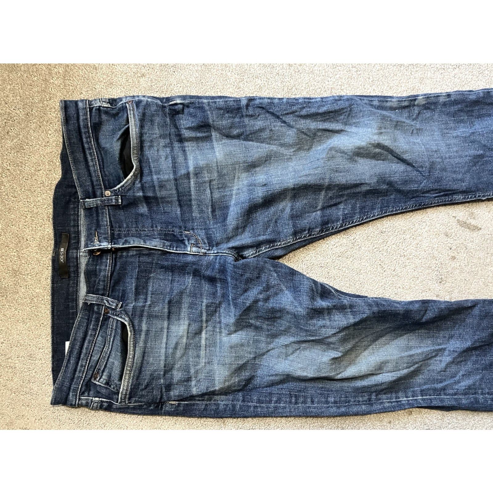 Vintage JOE'S JEANS SLIM FIT MENS MEDIUM WASH JEANS 34 X 33 BLUE DENIM Stretch Regular Jeans Mens 34x33 90s? Size US 34 / EU 50 - 4 Thumbnail