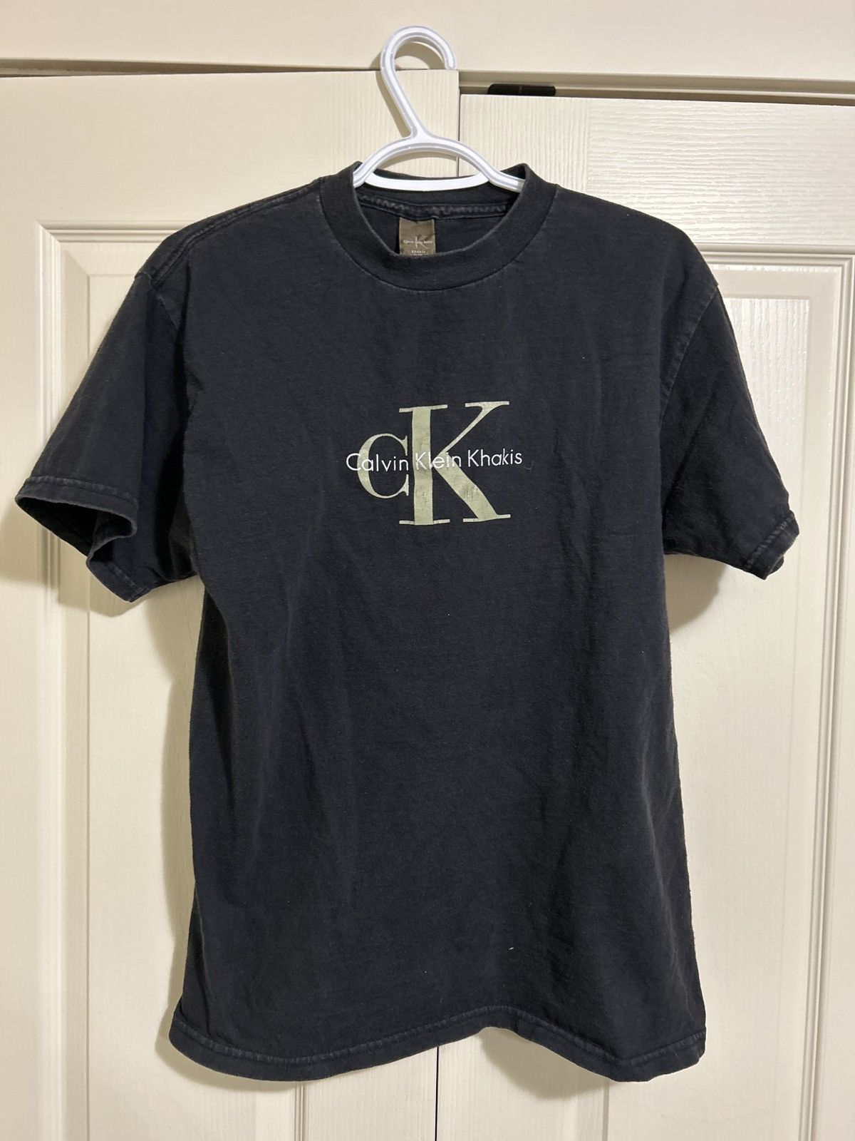 Calvin Klein × Vintage Vintage Calvin Klein khakis t shirt Size US M / EU 48-50 / 2 - 1 Thumbnail
