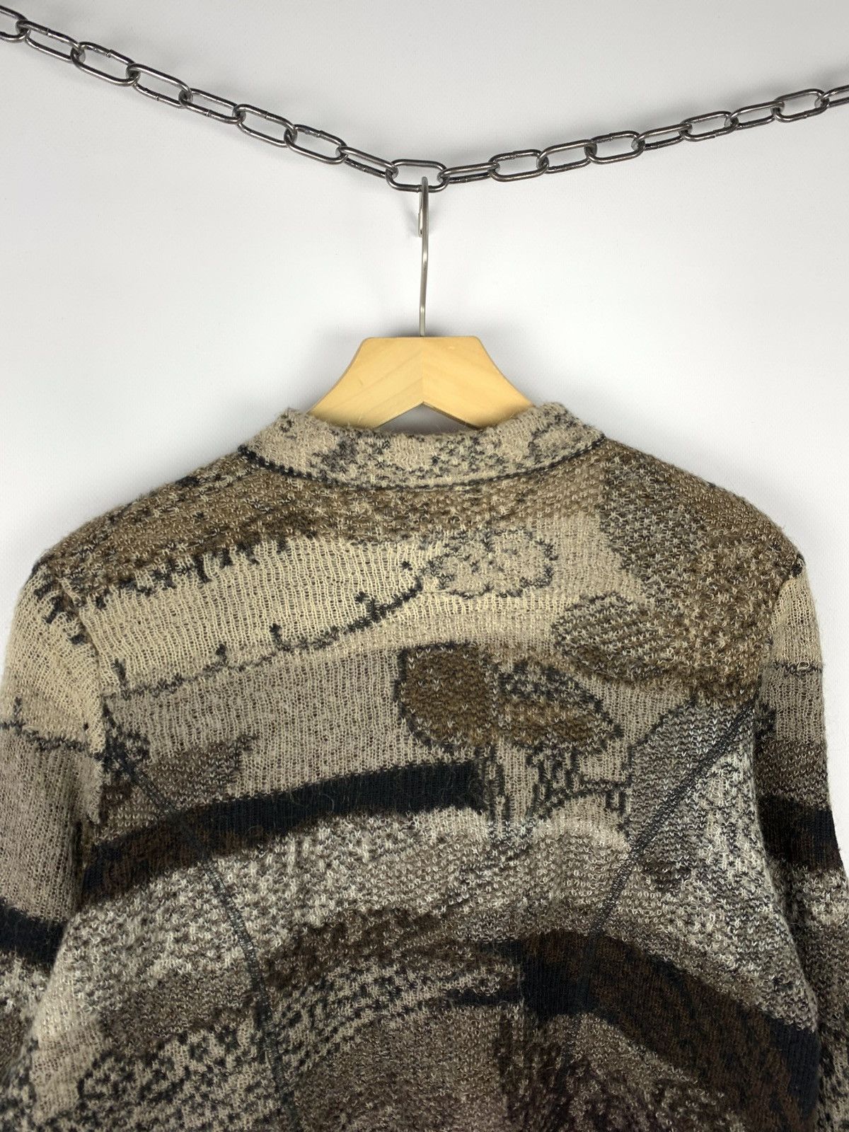 Designer Vintage Y2K Aldo Martins Buttons Cardigan Japanese Style Top Size XXL / US 16-18 / IT 52-54 - 11 Thumbnail