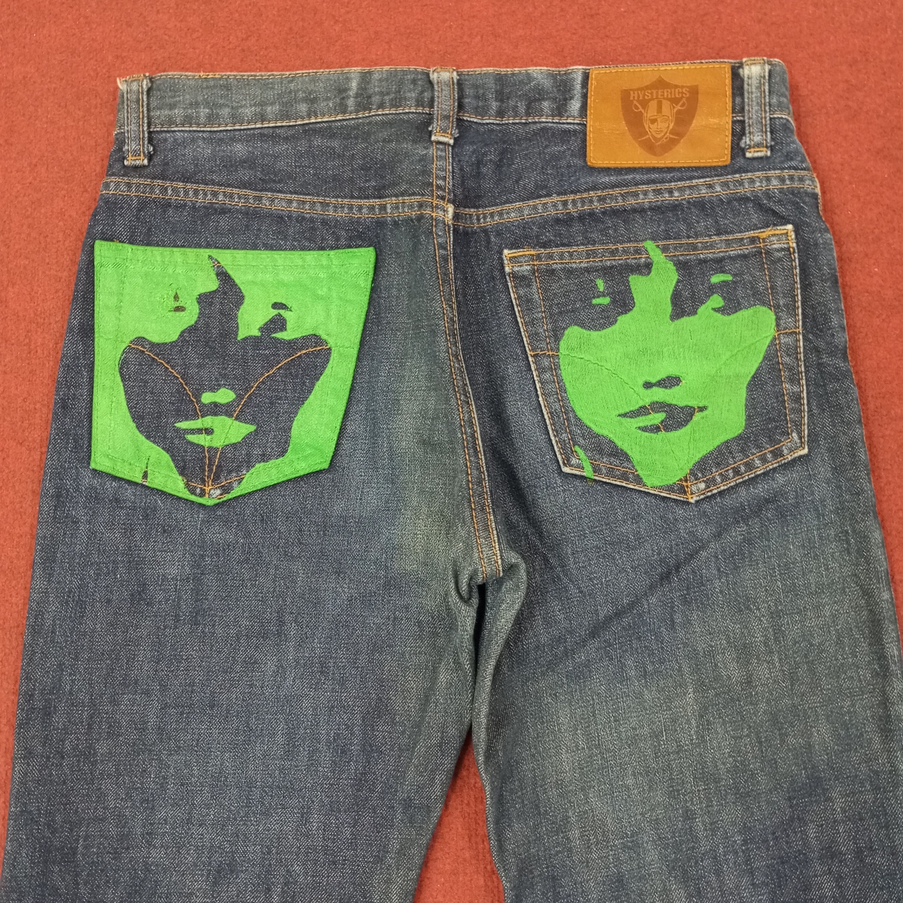 Hysteric Glamour Vintage Hysteric Glamour Japanese Brand Custom Jeans c244n5 Size US 28 / EU 44 - 2 Thumbnail