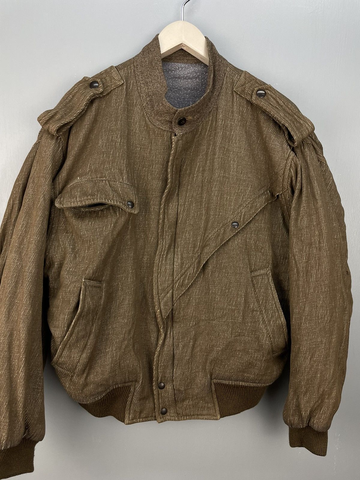 Japanese Brand Vintage Jun Men bomber jacket Size US M / EU 48-50 / 2 - 3 Thumbnail