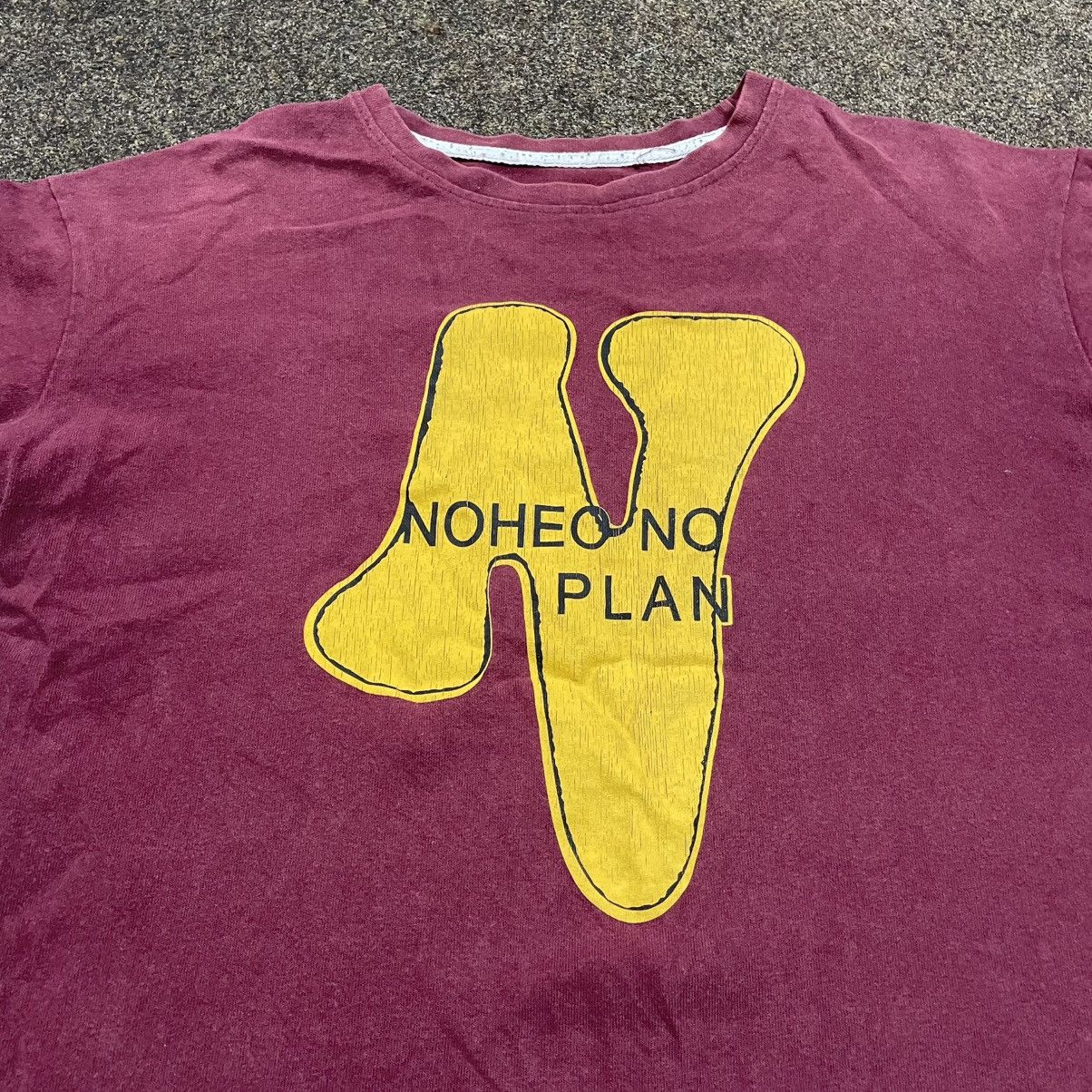 Gildan Vintage Y2K ADULT “ NOHEI NO PLAN Rap BOXY “ FUNNY BuyTee Size US M / EU 48-50 / 2 - 3 Thumbnail