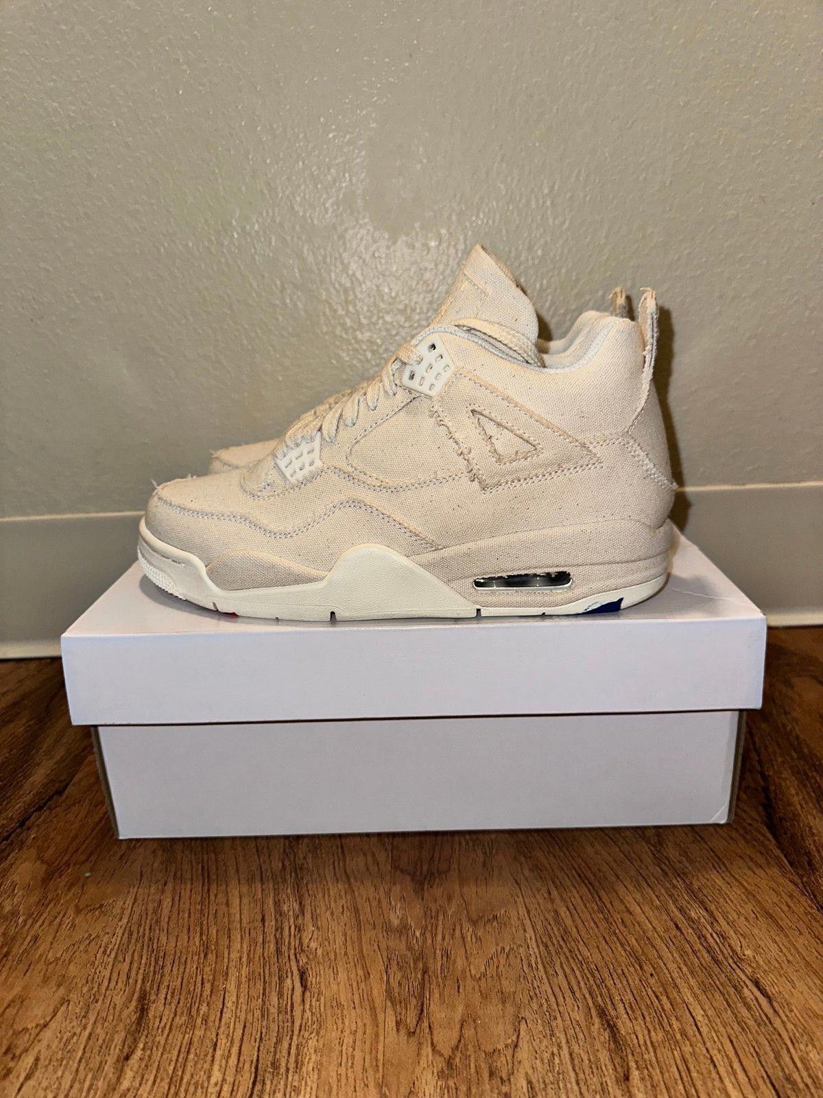 Jordan Brand Jordan 4 Retro Blank Canvas (W) RARE SAMPLE Men's Sizing Size US 7 / EU 40 - 2 Thumbnail