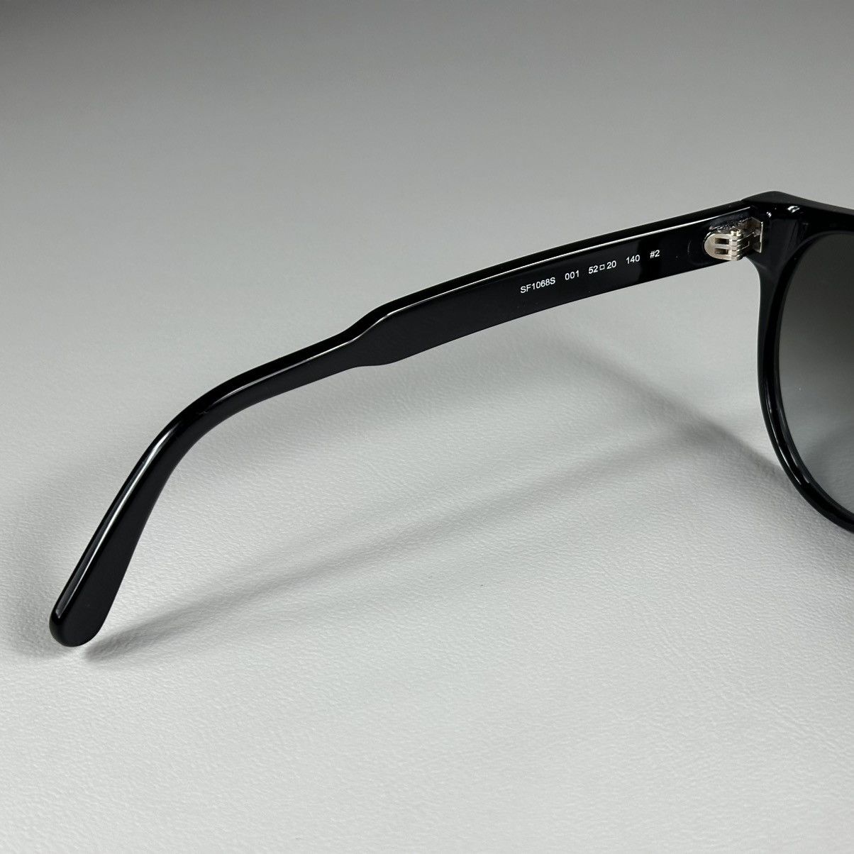 Salvatore Ferragamo Salvatore Ferragamo SF1068S Grey Gradient Round Sunglasses Size ONE SIZE - 3 Thumbnail