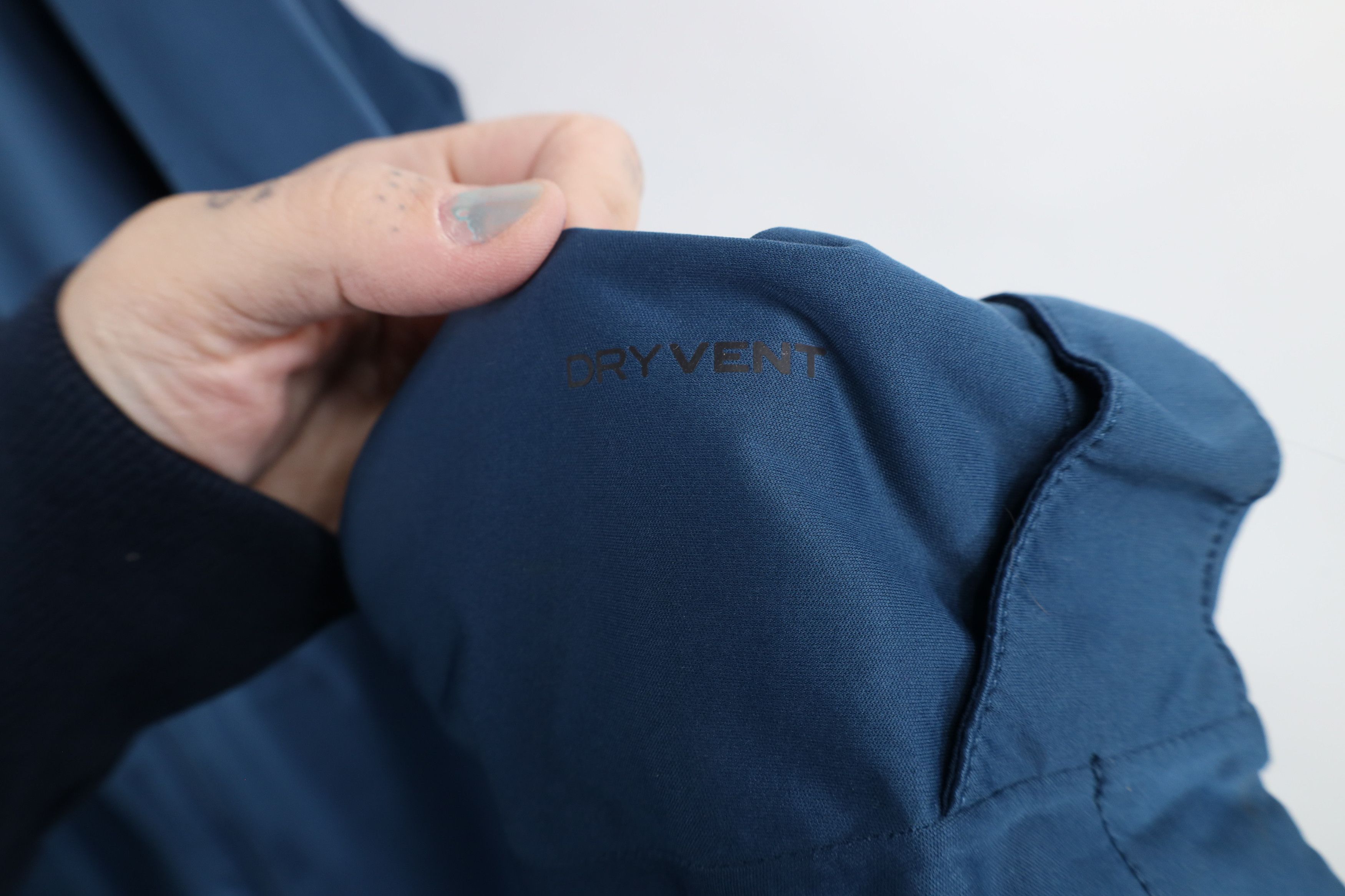 The North Face × Vintage The North Face DryVent Waterproof Hooded Rain Jacket Blue Size XXL / US 16-18 / IT 52-54 - 8 Thumbnail