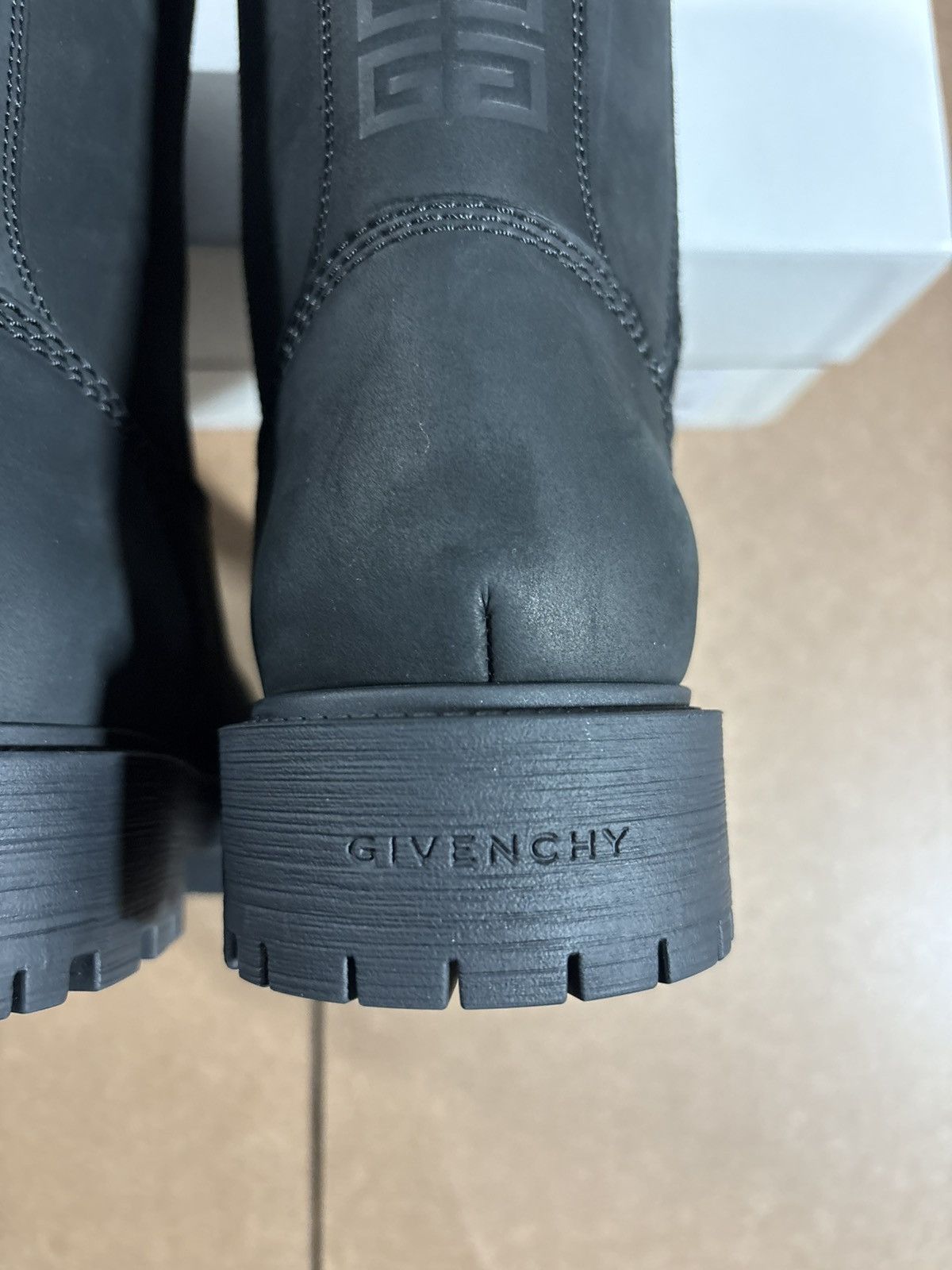Givenchy Givenchy Zip High Boots Black Leather Size 42 New Size US 9 / EU 42 - 4 Thumbnail