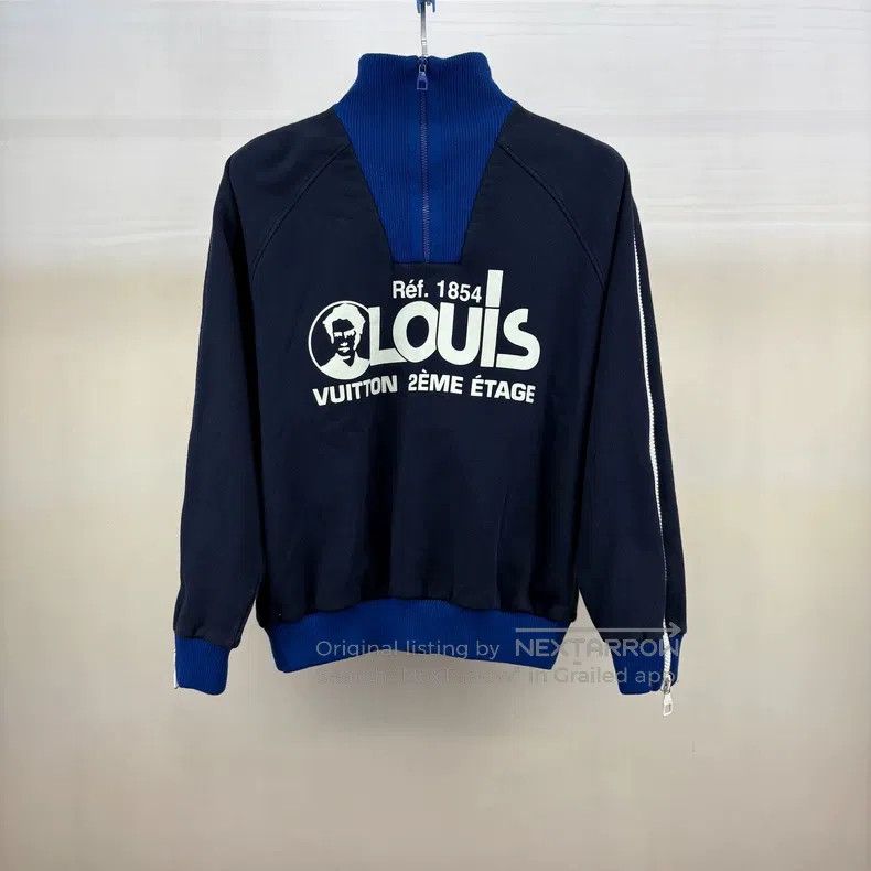 Louis Vuitton Louis Vuitton Portrait logo half zipper sweatshirt Size US S / EU 44-46 / 1 - 1 Thumbnail