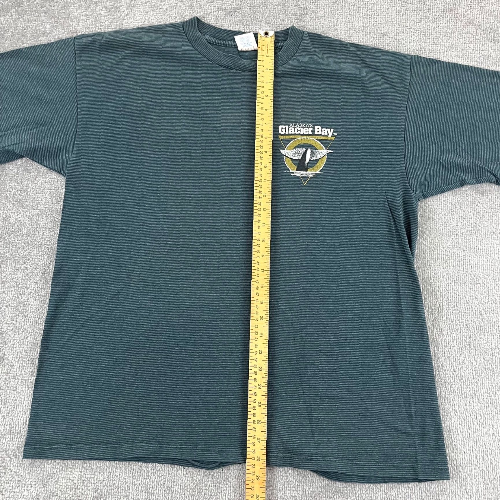 Vintage VINTAGE Miller ALASKA Shirt Mens XL Green Glaciers Bay Whale USA Read* Shirt 90s Animals USA Men XL Green Size US XL / EU 56 / 4 - 4 Thumbnail