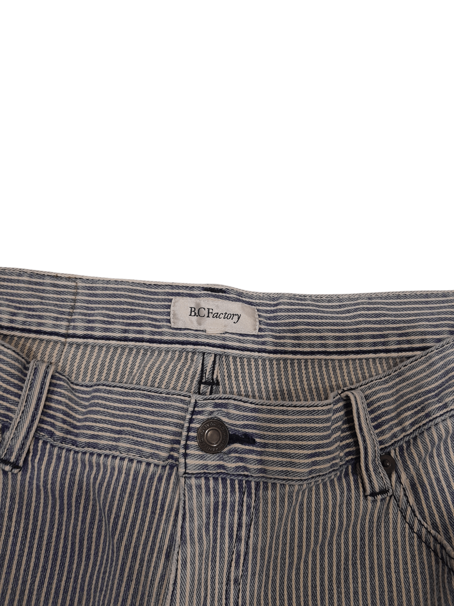 Japanese Brand B.C. Factory Hickory Denim (F474) Waist 32 Size US 32 / EU 48 - 5 Thumbnail