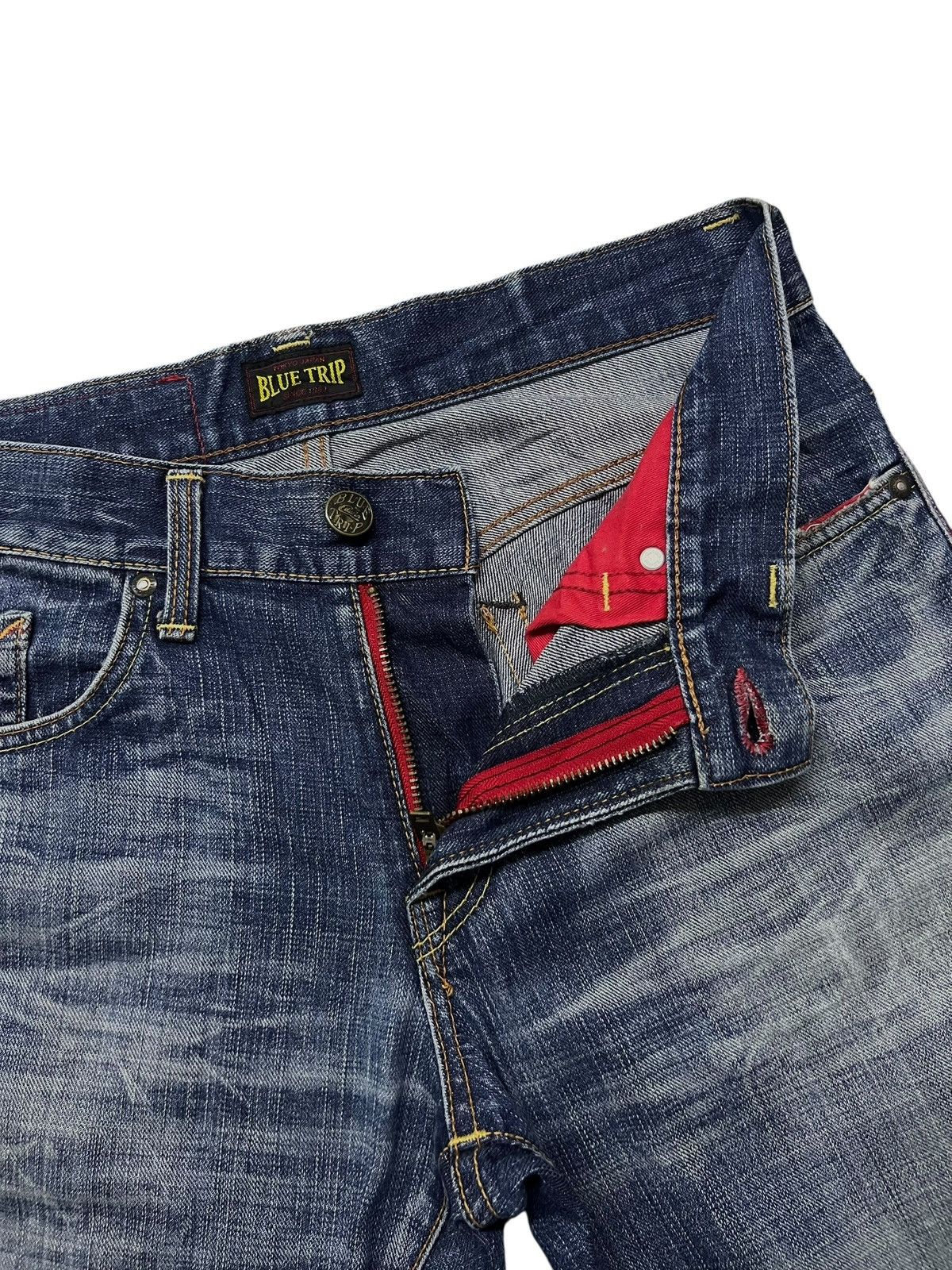 Edwin Vintage Edwin Blue Trip Japan - Faded Wash, Distressed Denim Size US 32 / EU 48 - 10 Thumbnail