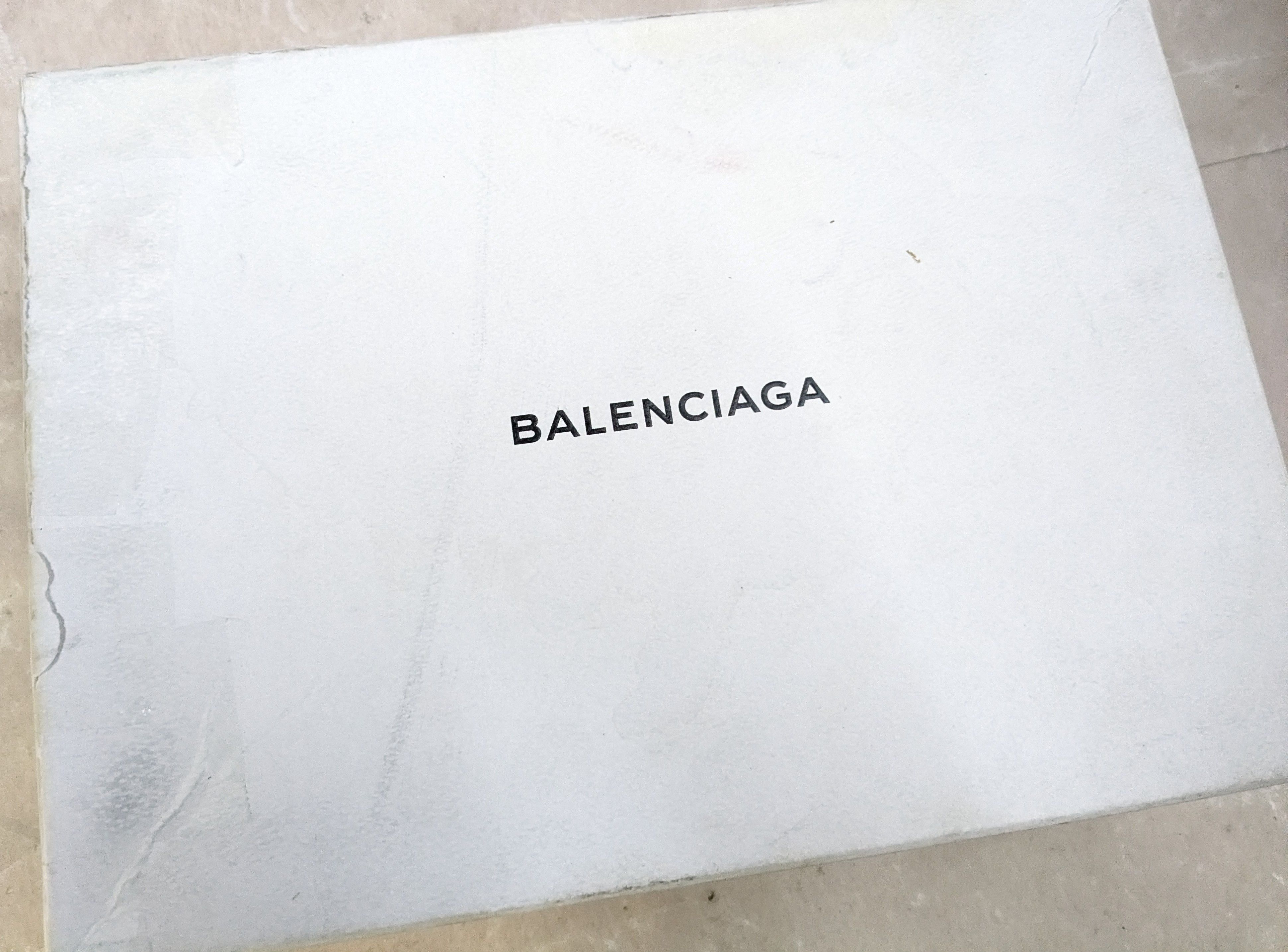 Balenciaga Balenciaga Arena White 7 Leather High Tops Lace Up Size US 7 / EU 40 - 15 Thumbnail