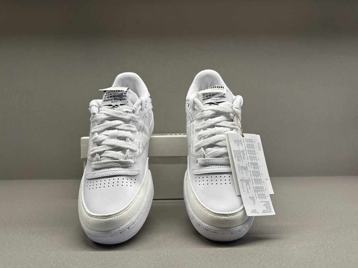 Maison Margiela × Reebok Reebok Club C Maison Margiela Memory Of White Size US 7.5 / EU 40-41 - 4 Thumbnail