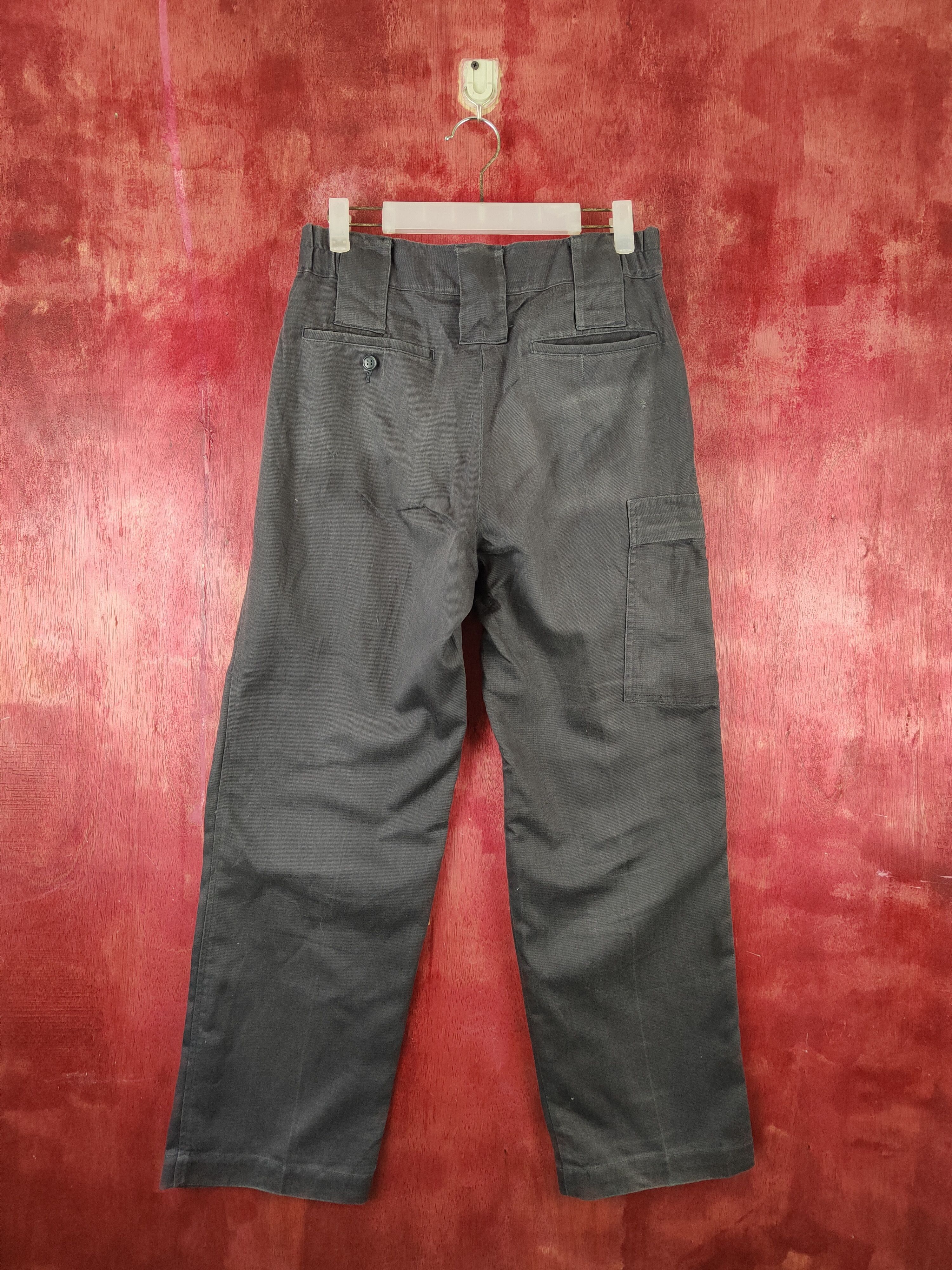 Japanese Brand Danbird Gray Faded Multipocket Tactical Cargo Pants #S1745 Size US 28 / EU 44 - 7 Thumbnail