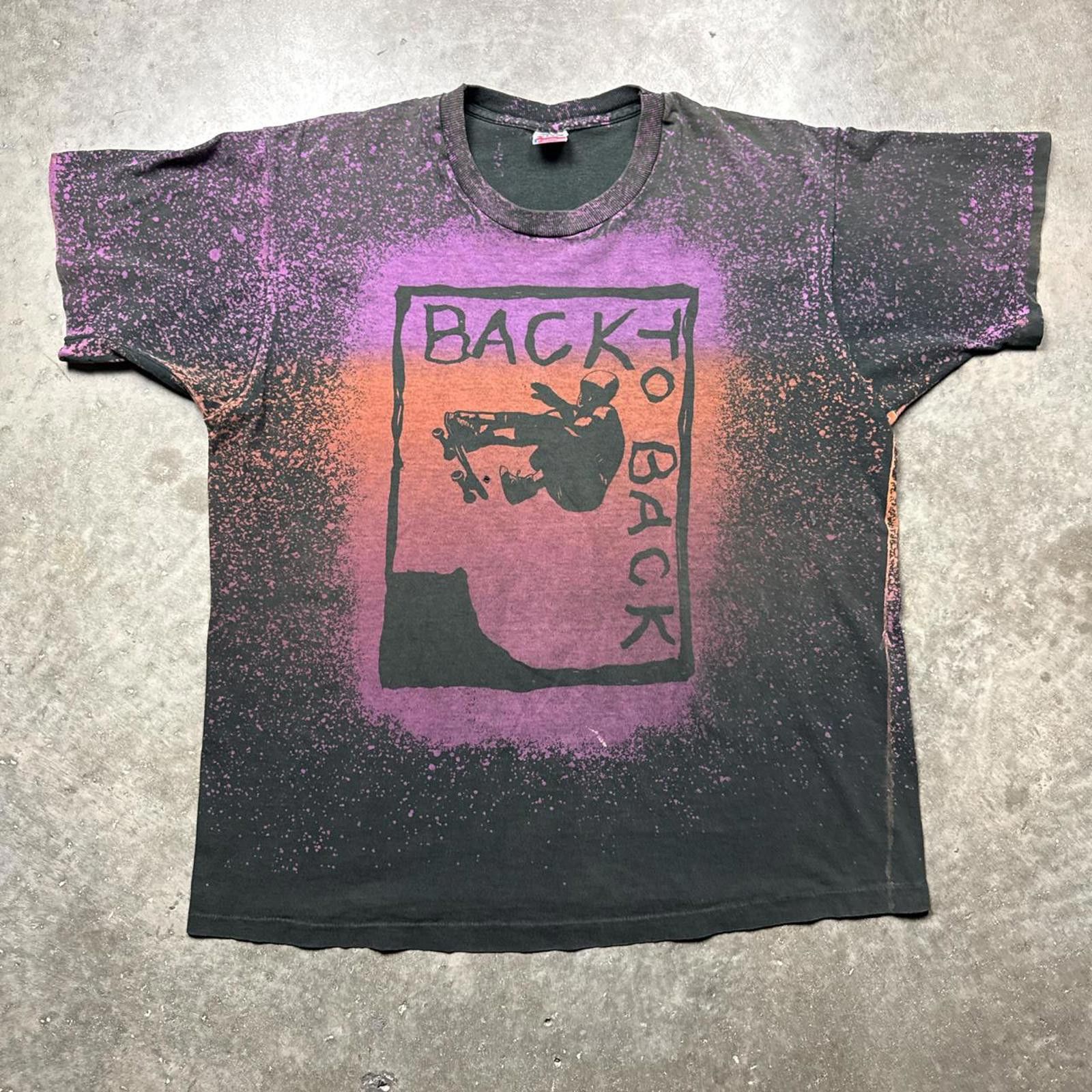 Other Back to Back Skateboarding AOP Vintage Art 1990's T-Shirt Size US XXL / EU 58 / 5 - 1 Thumbnail