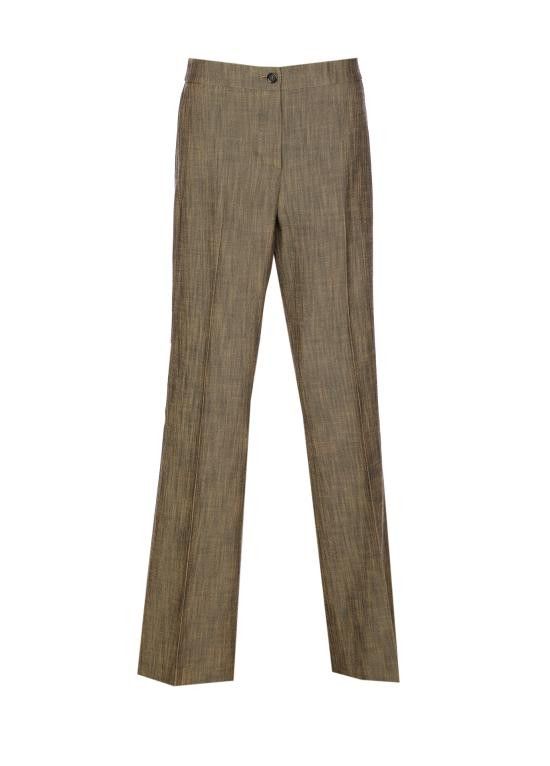 Pinko PINKO Women Straight Pants 104655 A2EJL63 Brown Size 30" / US 8 / IT 44 - 1 Thumbnail