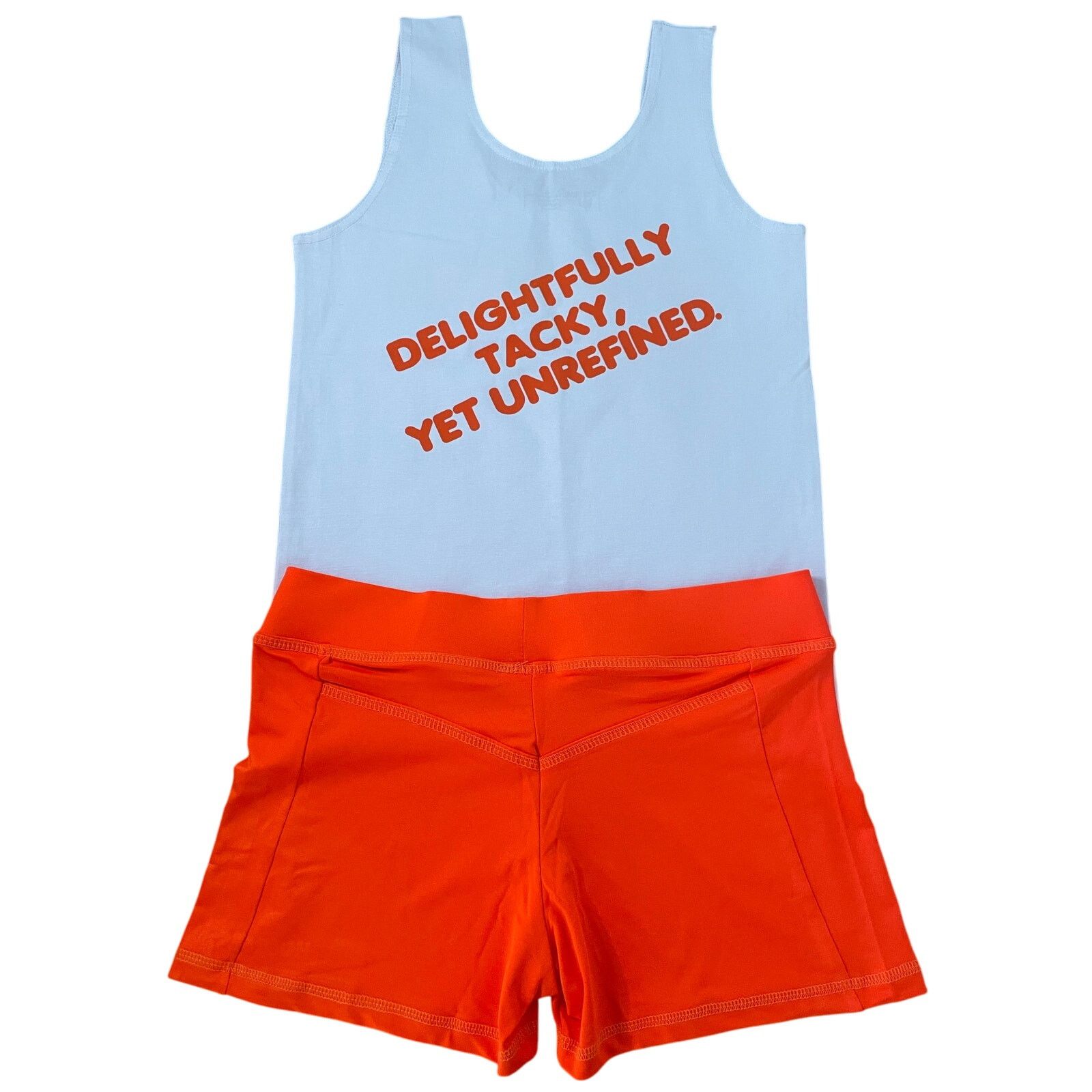 Other New Hooters Uniform Tank Shorts Pouch Tag Socks hose Med/Lrg Size M / US 6-8 / IT 42-44 - 4 Thumbnail