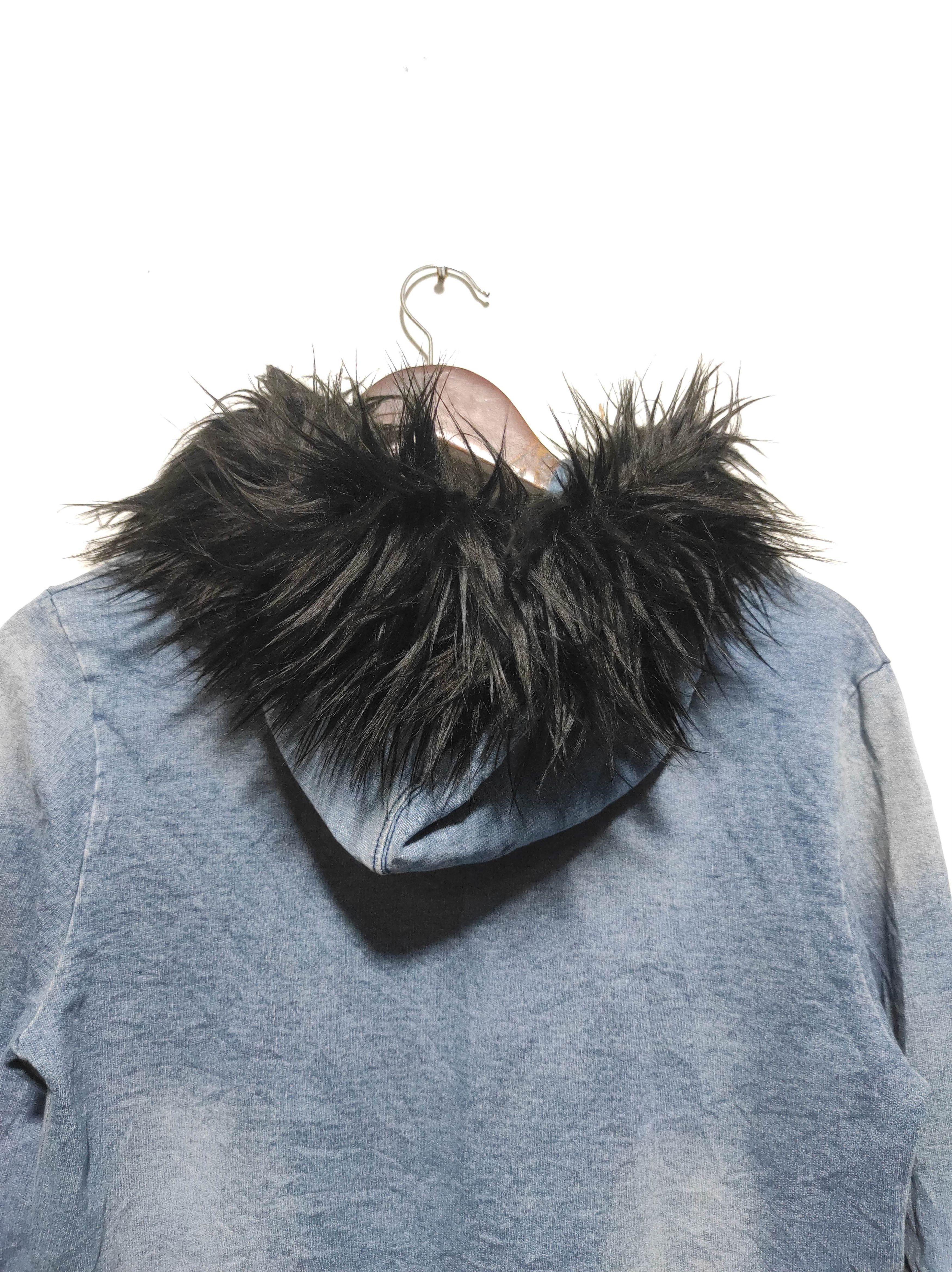 If Six Was Nine Roshell Faux Fur Washed Hoodie IfSixWasNine LGB style Size US S / EU 44-46 / 1 - 14 Thumbnail