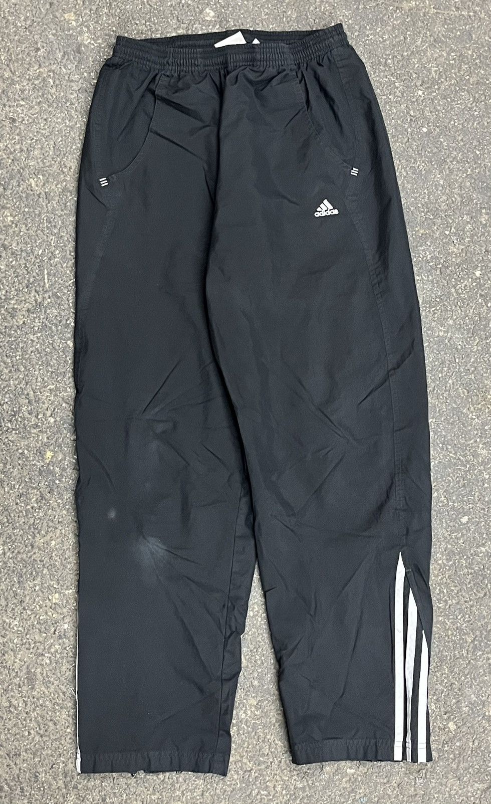 Adidas × Vintage Adidas track pants y2k baggy fit streetwear hype rare skater Size US 30 / EU 46 - 1 Thumbnail