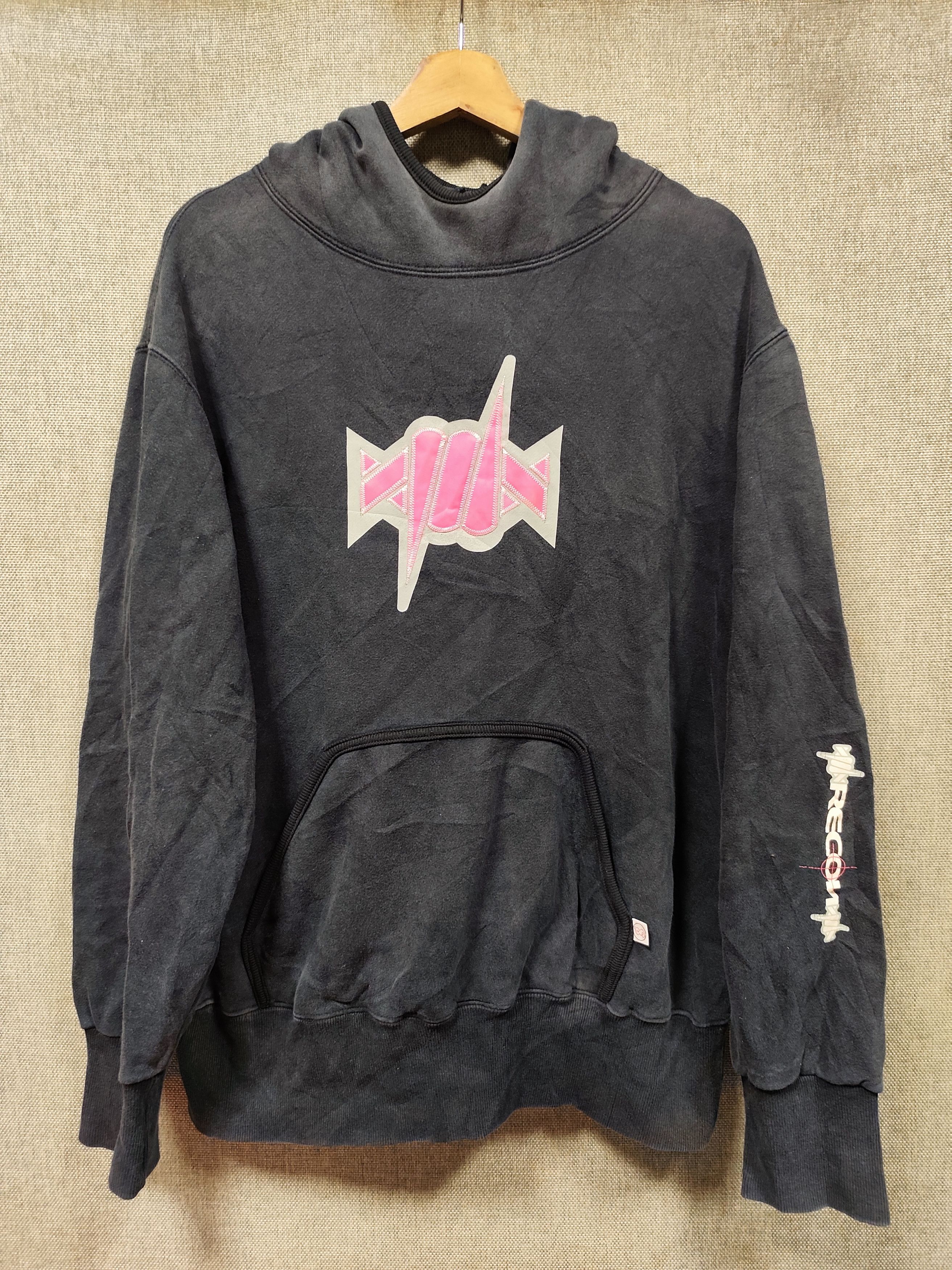 トップス GOOD ENOUGH GDEH ventilation hoodie Japan brand vintage XS GOOD ENOUGH ventilation hoodie grey