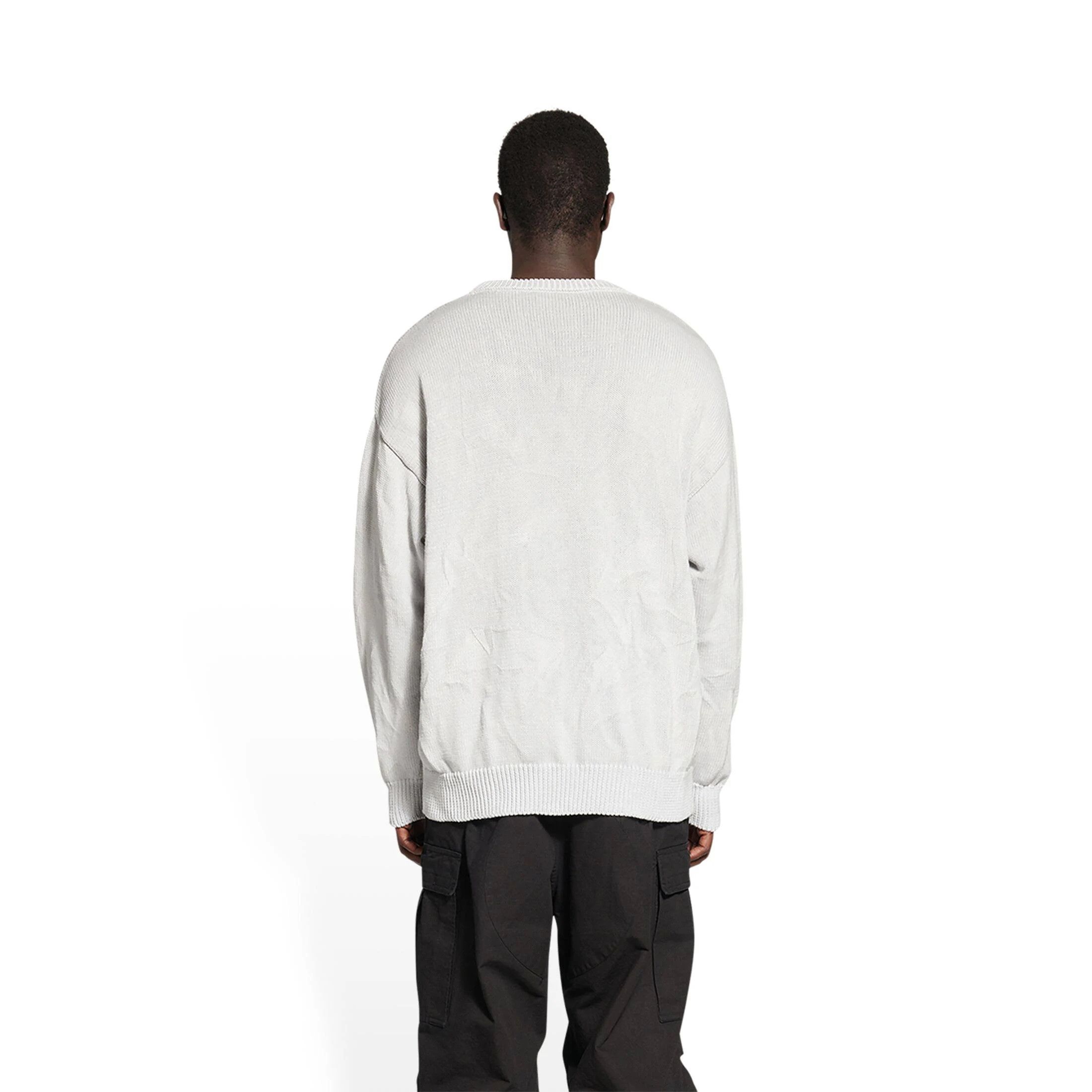 Balenciaga o1mt1gz0724 BB Paris Icon Sweaters in White Size US XS / EU 42 / 0 - 2 Thumbnail