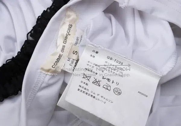 Comme des Garcons Comme Des Garcons White vintage lace top Size S / US 4 / IT 40 - 8 Thumbnail