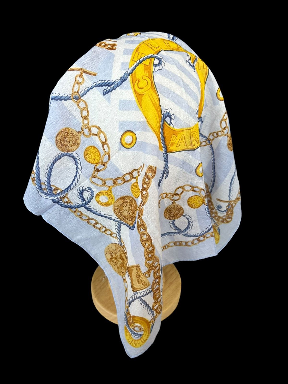 Celine × Vintage CELINE Handkerchief/Bandana/NackerChief Size ONE SIZE - 3 Thumbnail