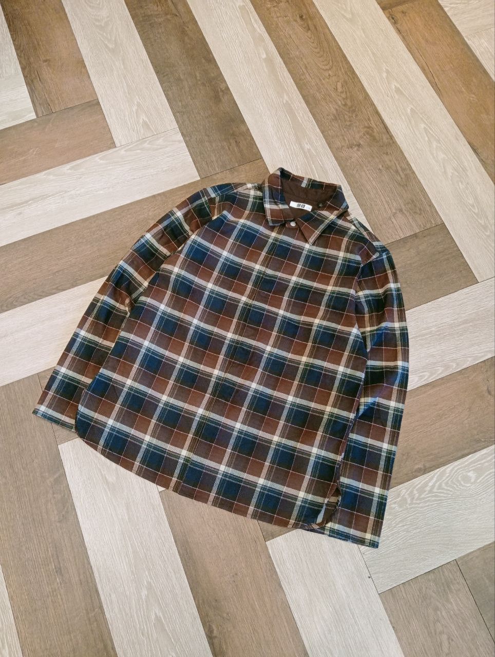 Lemaire × Uniqlo LEMAIRE U X UNIQLO FLANNEL SHIRT - SIZE L Size US L / EU 52-54 / 3 - 2 Thumbnail