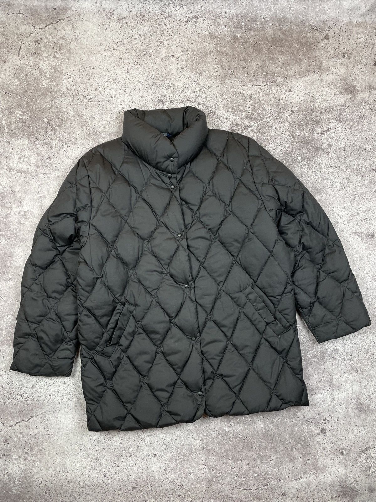 image of Moncler x Moncler Grenoble Down Goose Quilted Parkas Jacket Vintage in Black, Women's (Size Medium)