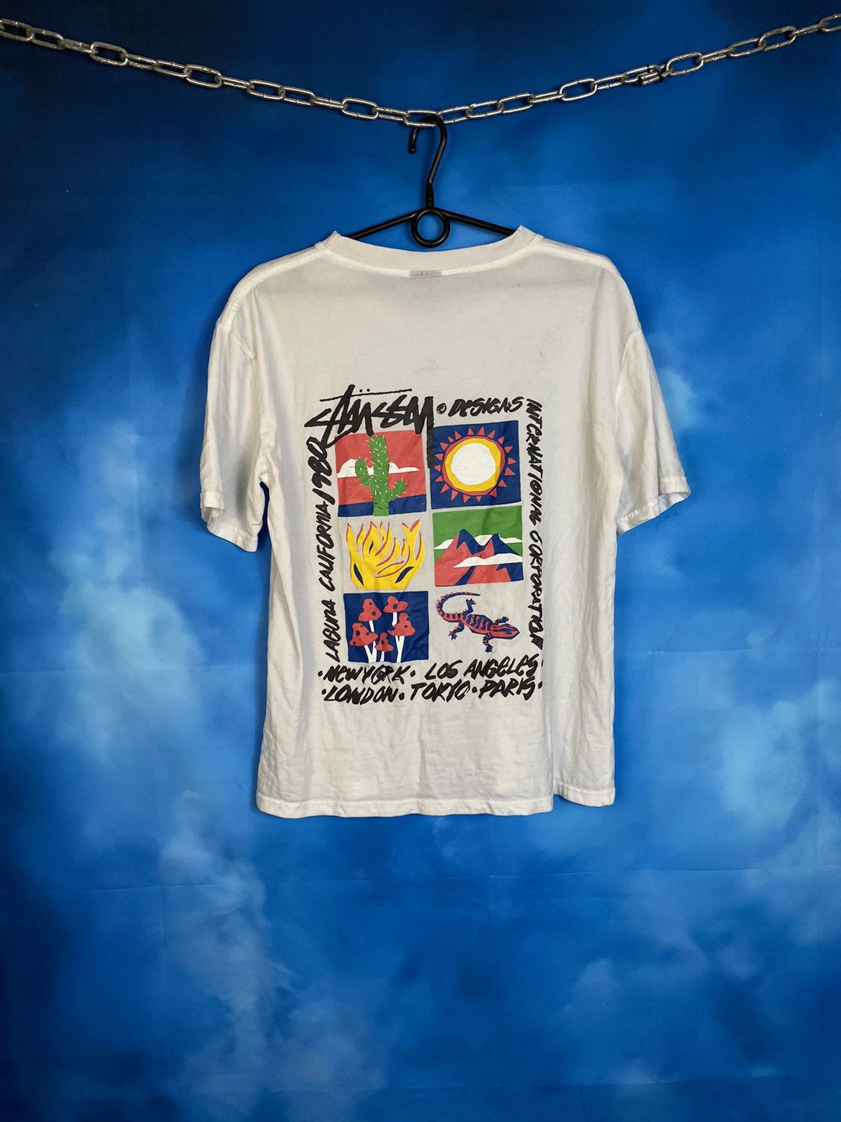 Stussy Stussy high desert tee Size US M / EU 48-50 / 2 - 2 Thumbnail