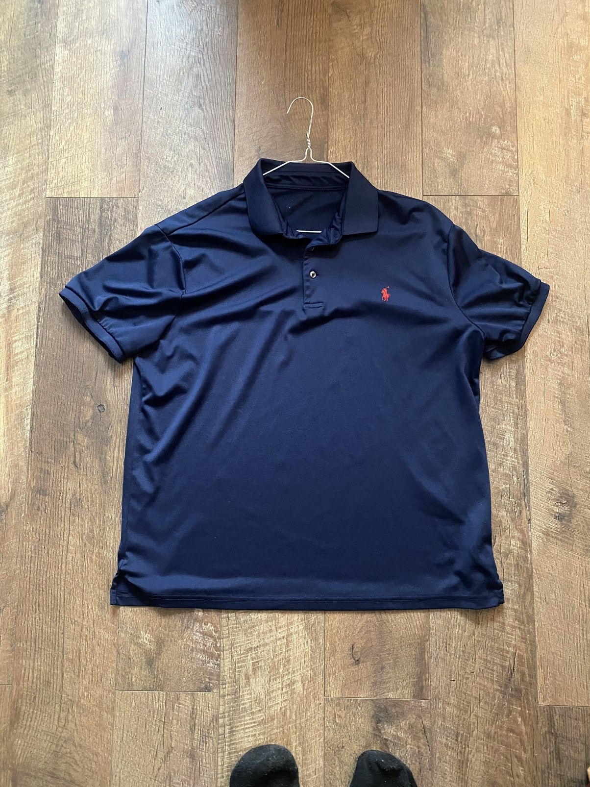 Polo Ralph Lauren Polo by Ralph Lauren Men's Navy Blue Polo Shirt Size US L / EU 52-54 / 3 - 2 Thumbnail
