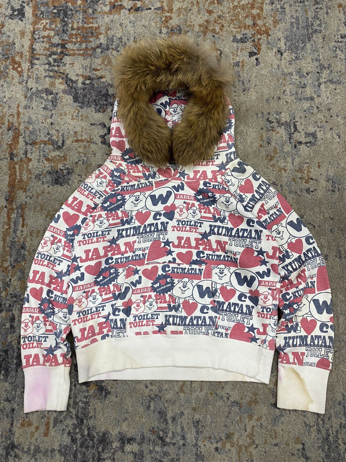 Hysteric Glamour × If Six Was Nine × Japanese Brand faux fur hoodie kumatan toilet japan Size XS / US 0-2 / IT 36-38 - 1 Thumbnail