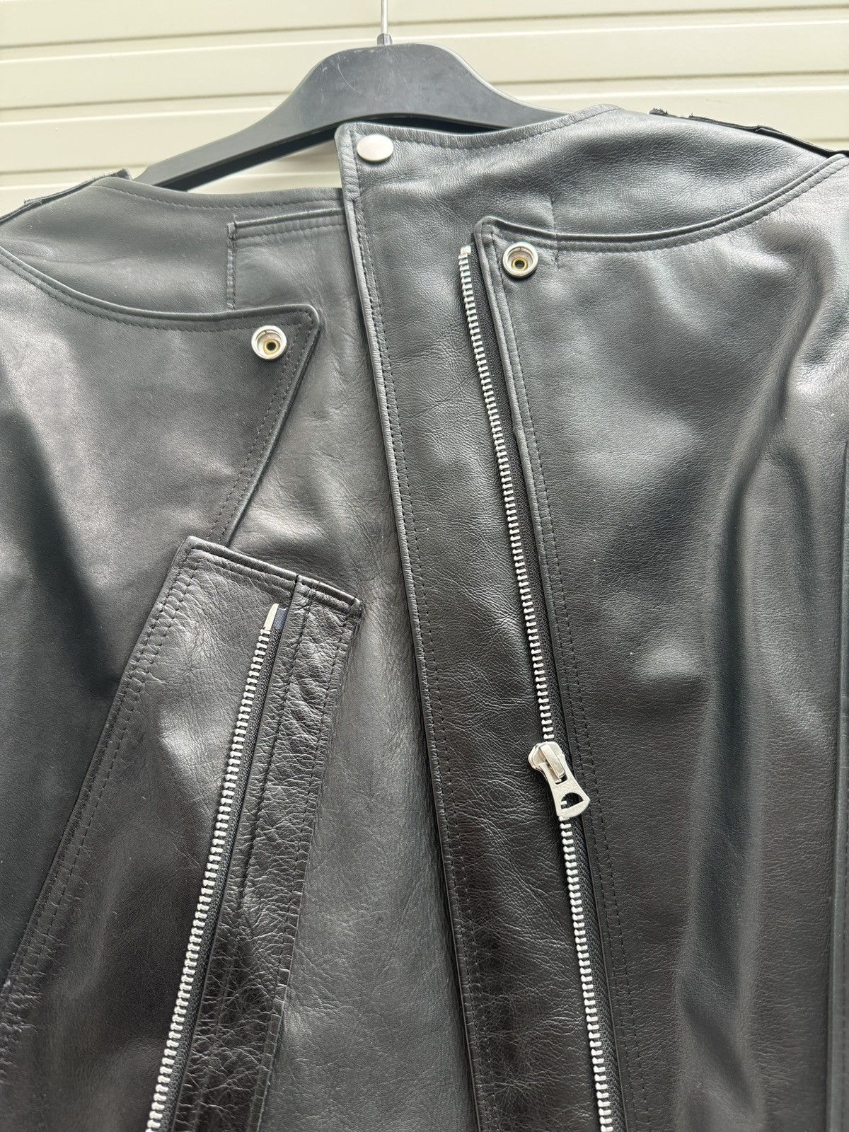 Comme des Garcons × Comme des Garcons Homme Plus × Junya Watanabe Junya Watanabe Comme des Garçons Leather Jacket Perfecto Size US M / EU 48-50 / 2 - 10 Thumbnail