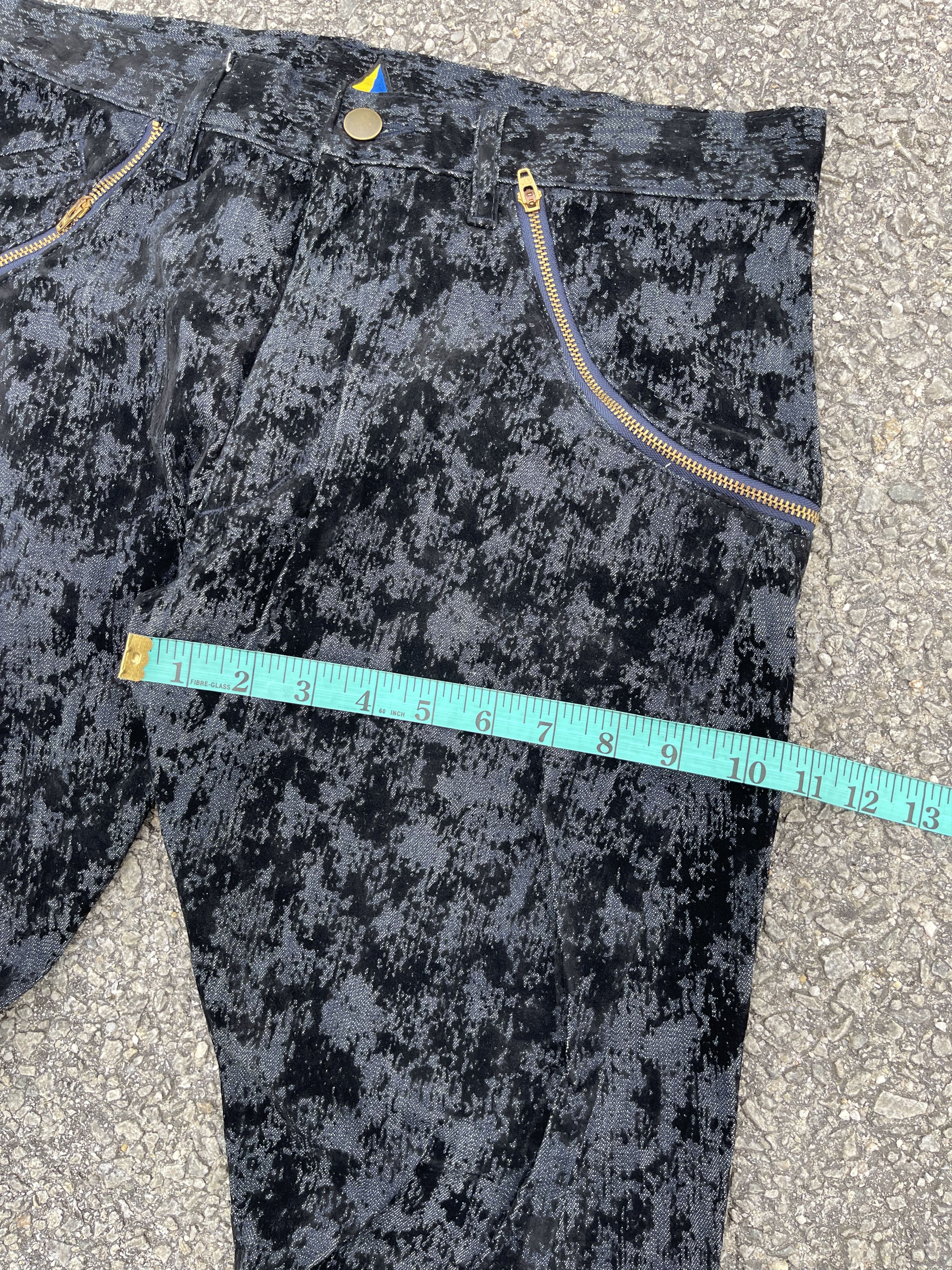 If Six Was Nine × Le Grande Bleu (L.G.B.) stof japanese brand long zipper Satin Project Rare Size US 32 / EU 48 - 12 Thumbnail