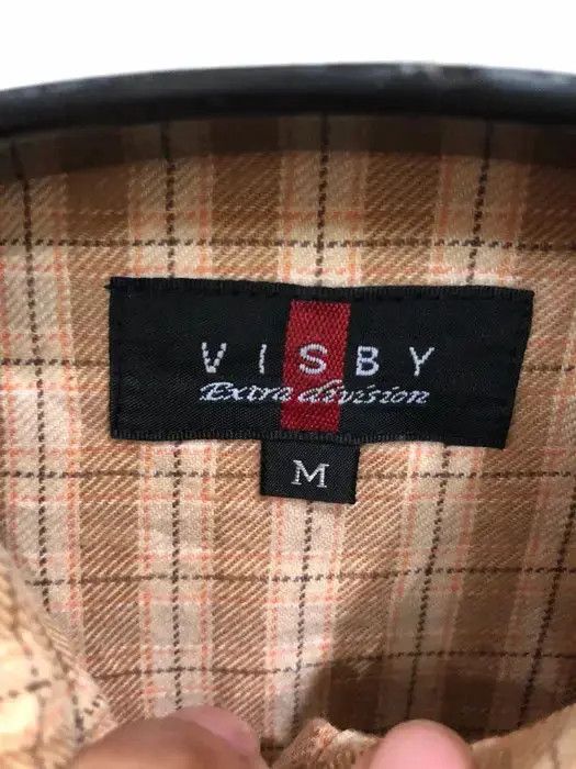 Flannel × Vintage Vintage Visby Plaid Tartan Flannel Shirt 👕 Size US S / EU 44-46 / 1 - 3 Thumbnail