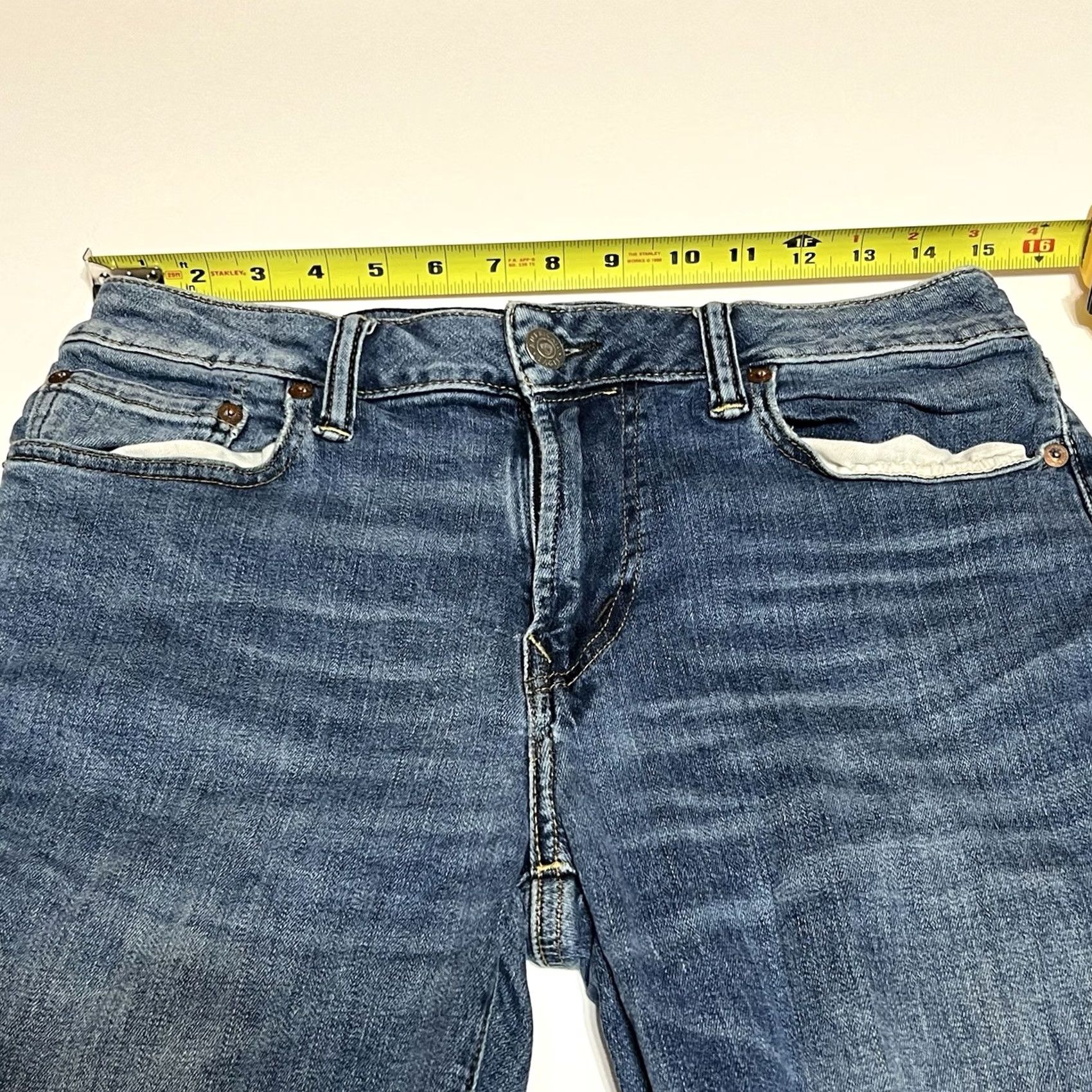 American Eagle Outfitters American Eagle Outfitters Original Boot Jeans Mens 32x36 Blue Denim Bootcut 5-Pocket Mid Rise Regular Size 32 Blue Cotton Blend Jeans Size US 32 / EU 48 - 3 Thumbnail