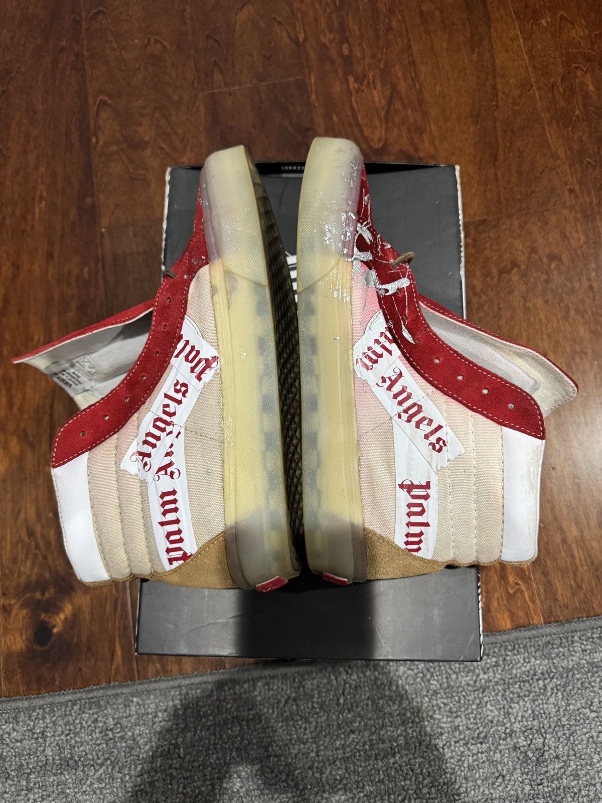 Palm Angels × Vans Palm Angels x Vans Sk8-Hi Reissue Size US 9 / EU 42 - 7 Thumbnail