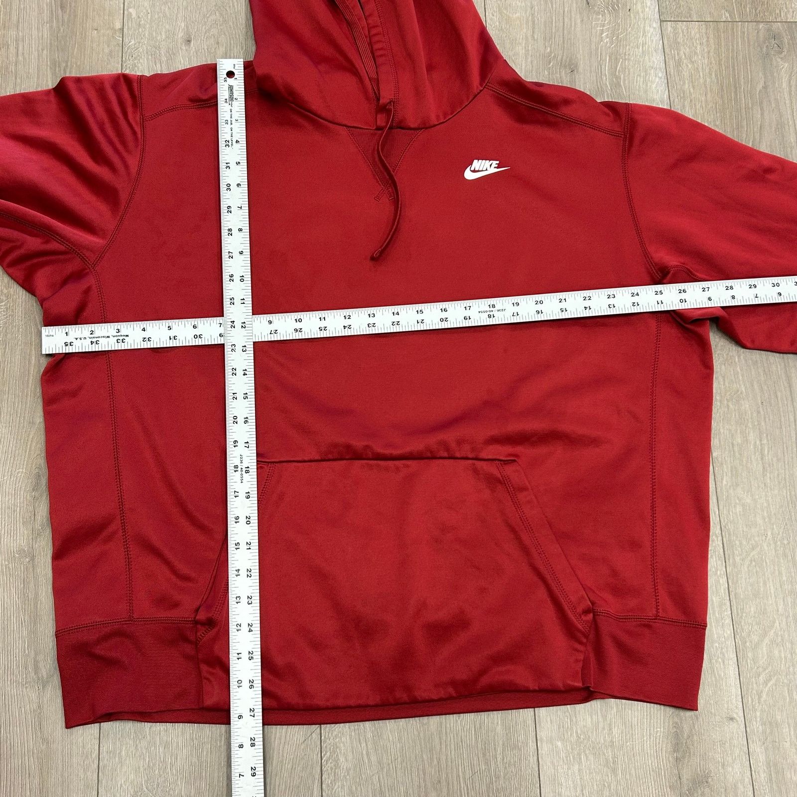 Nike Nike Therma-FIT Cardinal Red Hoodie Sweater Pullover Size US XXL / EU 58 / 5 - 7 Thumbnail