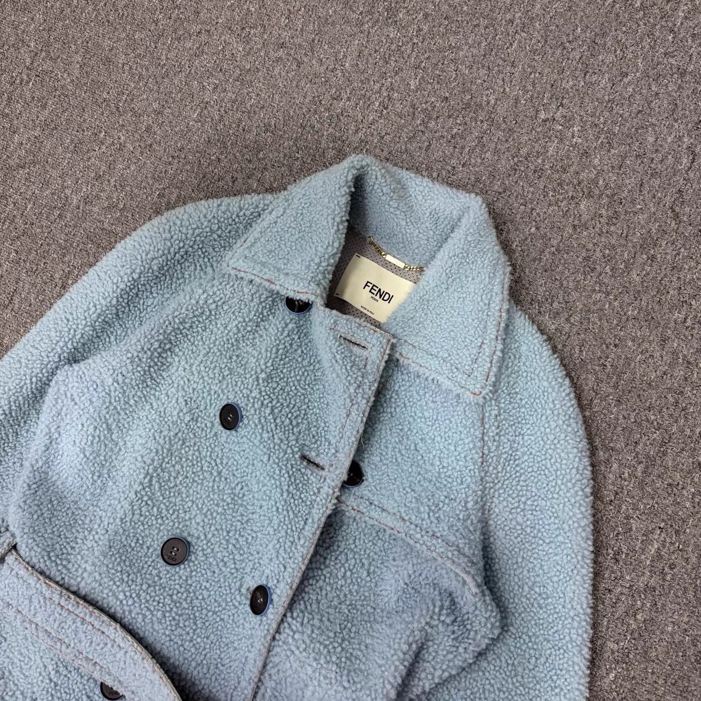 Fendi Fendi Women's Teddy Coat Fur-Wool Unused 42 Size M / US 6-8 / IT 42-44 - 3 Thumbnail
