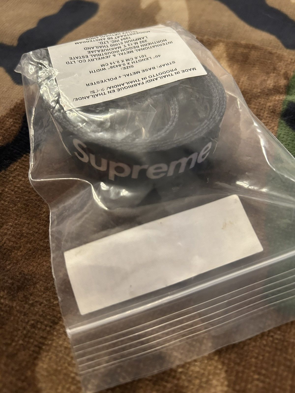 Supreme Supreme Cuban Links Lanyard Black SS22 Size ONE SIZE - 3 Thumbnail