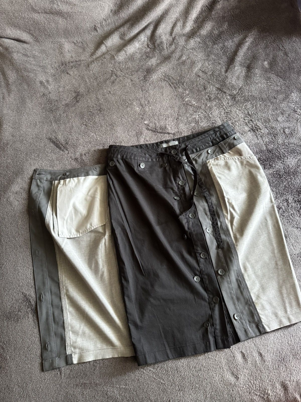 CLOSED Closed vintage Rare double skirt avant-Garde Japanese brand Size 38" / US 16 / IT 52 - 6 Thumbnail
