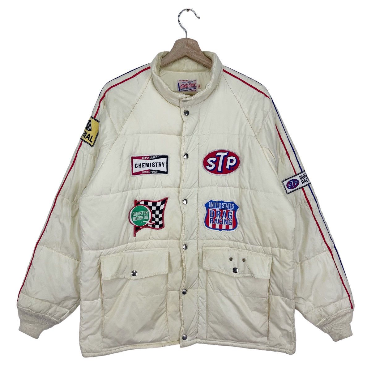 Sports Specialties Vintage 90’s STP Team Racing Patches Puffer Size US L / EU 52-54 / 3 - 1 Thumbnail