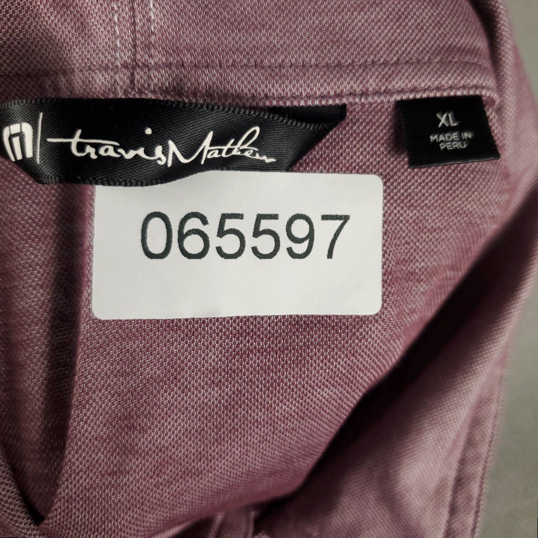 TravisMathew Travis Mathew Polo Shirt Mens XL Burgundy Color Solid Short Sleeve Polo Shirt Mens XL Burgundy Golf Casual Shirt Size US XL / EU 56 / 4 - 6 Thumbnail