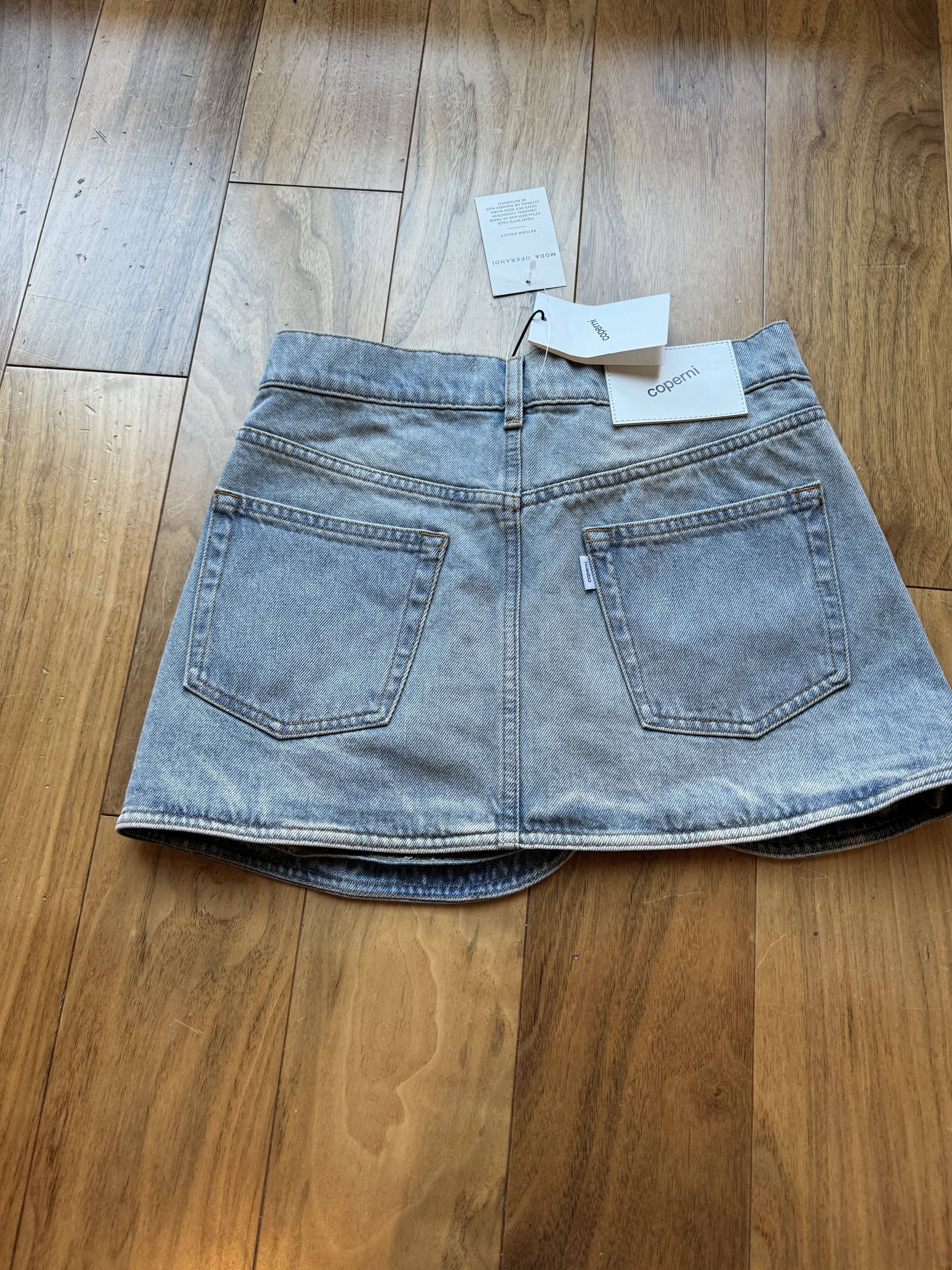 Coperni Coperni Denim Mini Skirt New With Tags Size 26" / US 2 / IT 38 - 4 Thumbnail