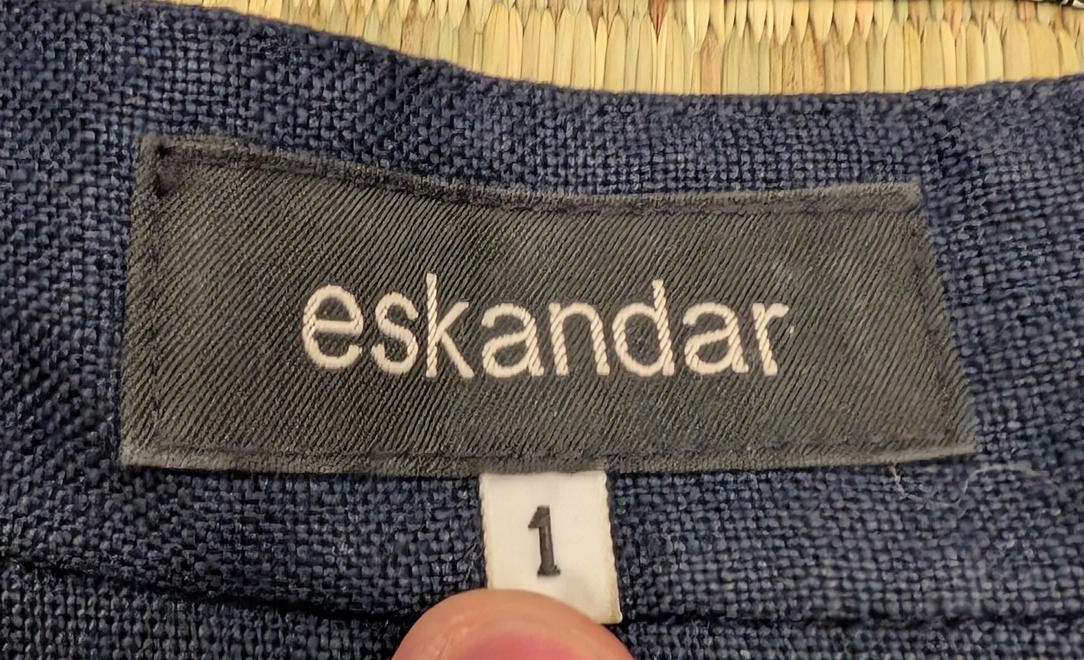 eskandar Eskandar 100% Linen Oversized Jacket w/ Pockets Size 1 Size S / US 4 / IT 40 - 3 Thumbnail