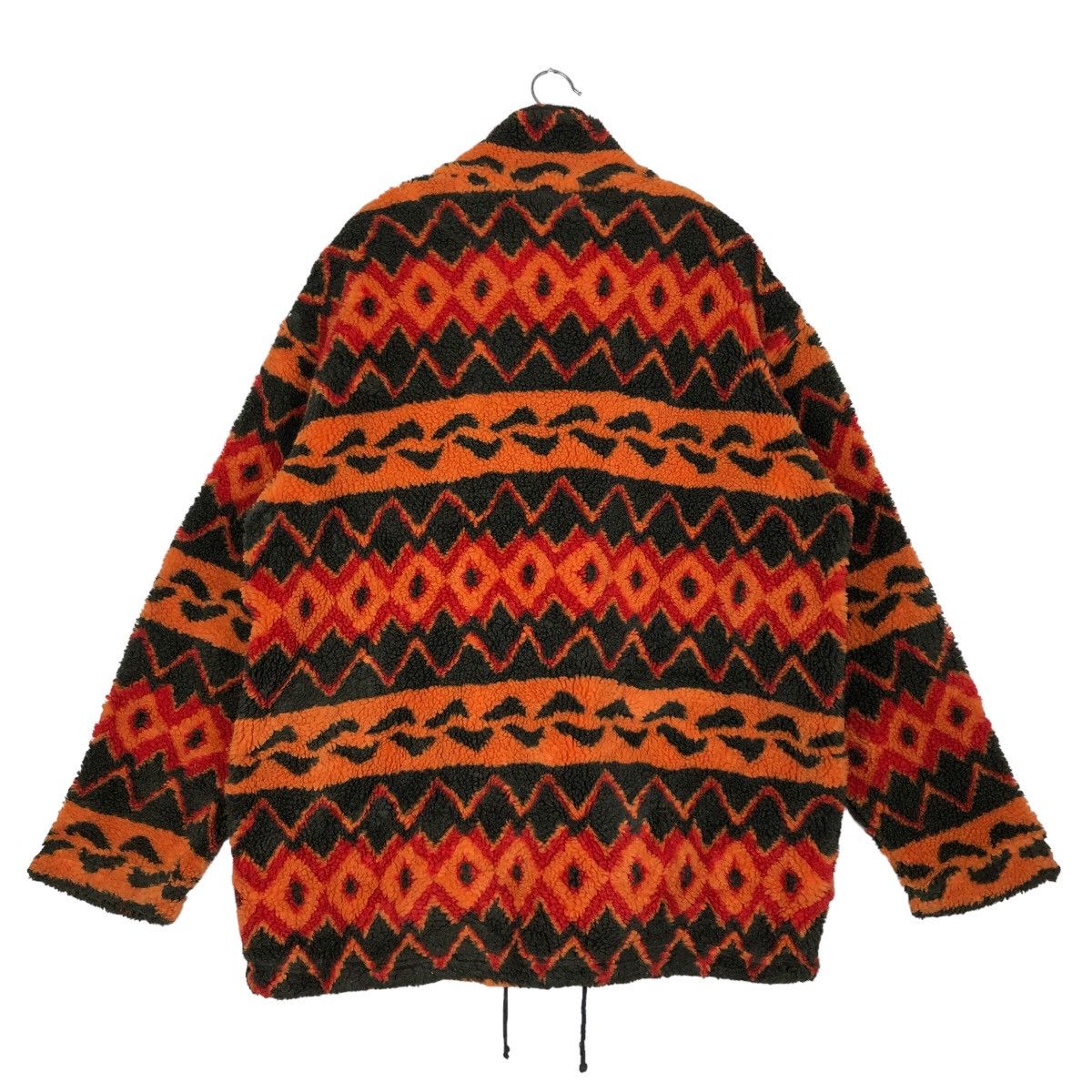 Japanese Brand 🔥90s Vintage Fleece Sweat Jacket Raton Laveur Tiger Striped Size US L / EU 52-54 / 3 - 7 Thumbnail