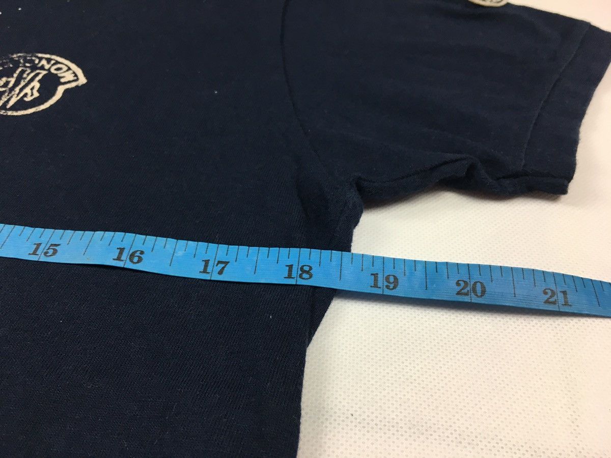 Moncler Moncler Italy Big Anchor Nova Logo Big Printed Tee T-shirt Size US S / EU 44-46 / 1 - 9 Thumbnail
