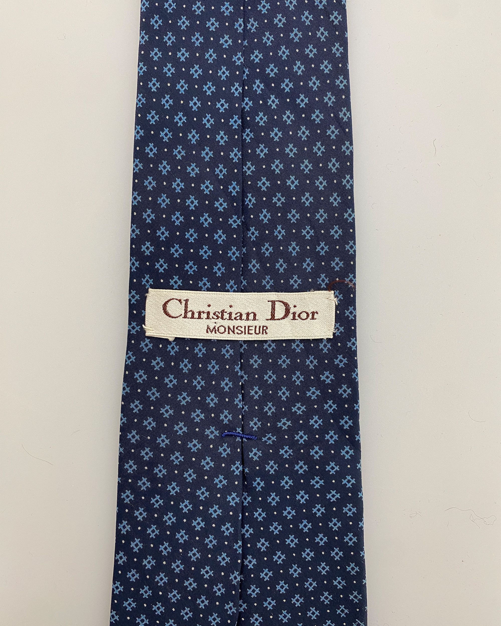 Christian Dior Monsieur 1990s Pattern Tie Size ONE SIZE - 6 Thumbnail